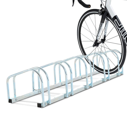 HOMCOM Bike Storage Rack - Secure and Compact - ALL4U RETAILER LTD