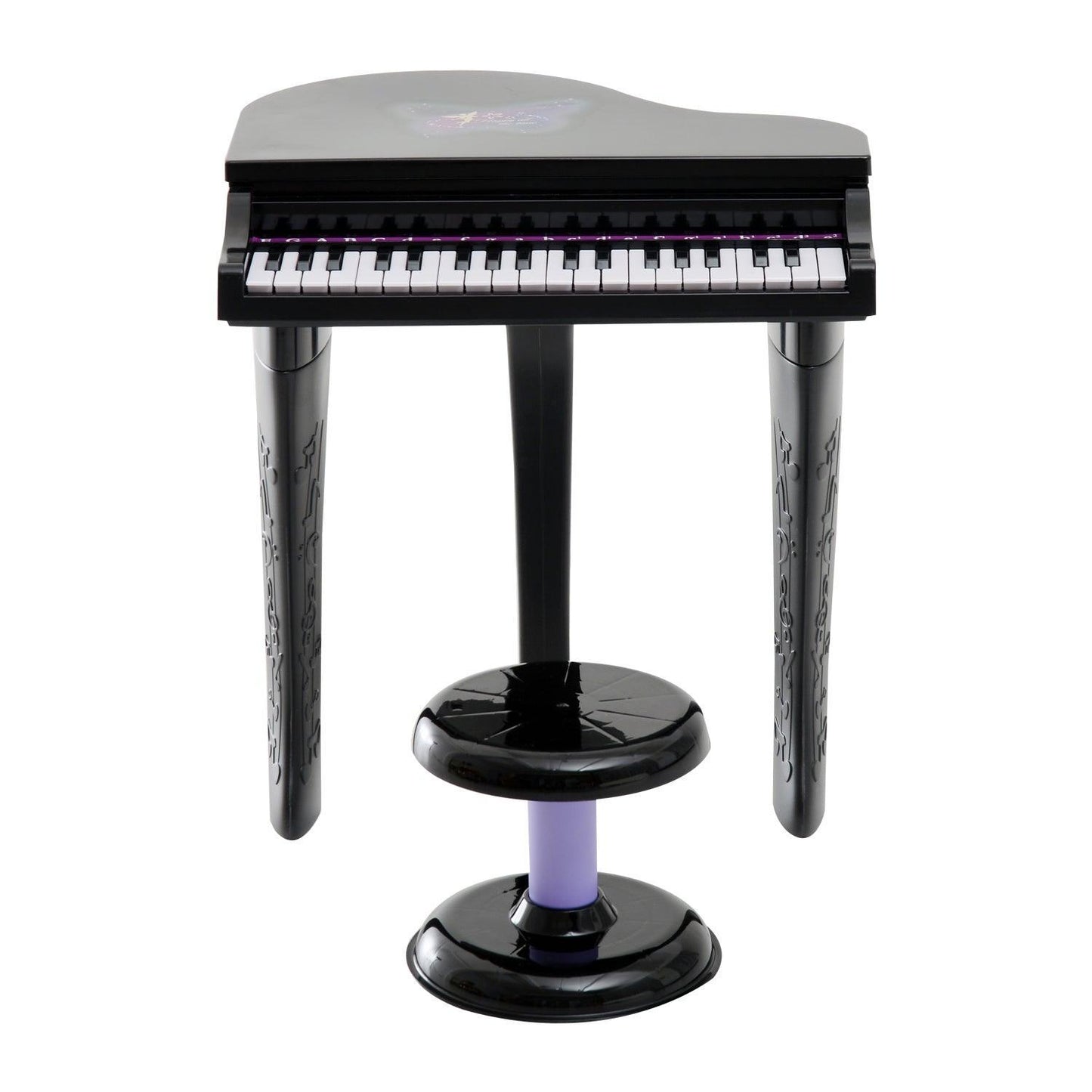 HOMCOM Black Mini Piano Set - Complete - ALL4U RETAILER LTD