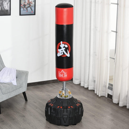 HOMCOM Boxing Punch Bag Stand | 6FT Adult Freestanding - ALL4U RETAILER LTD
