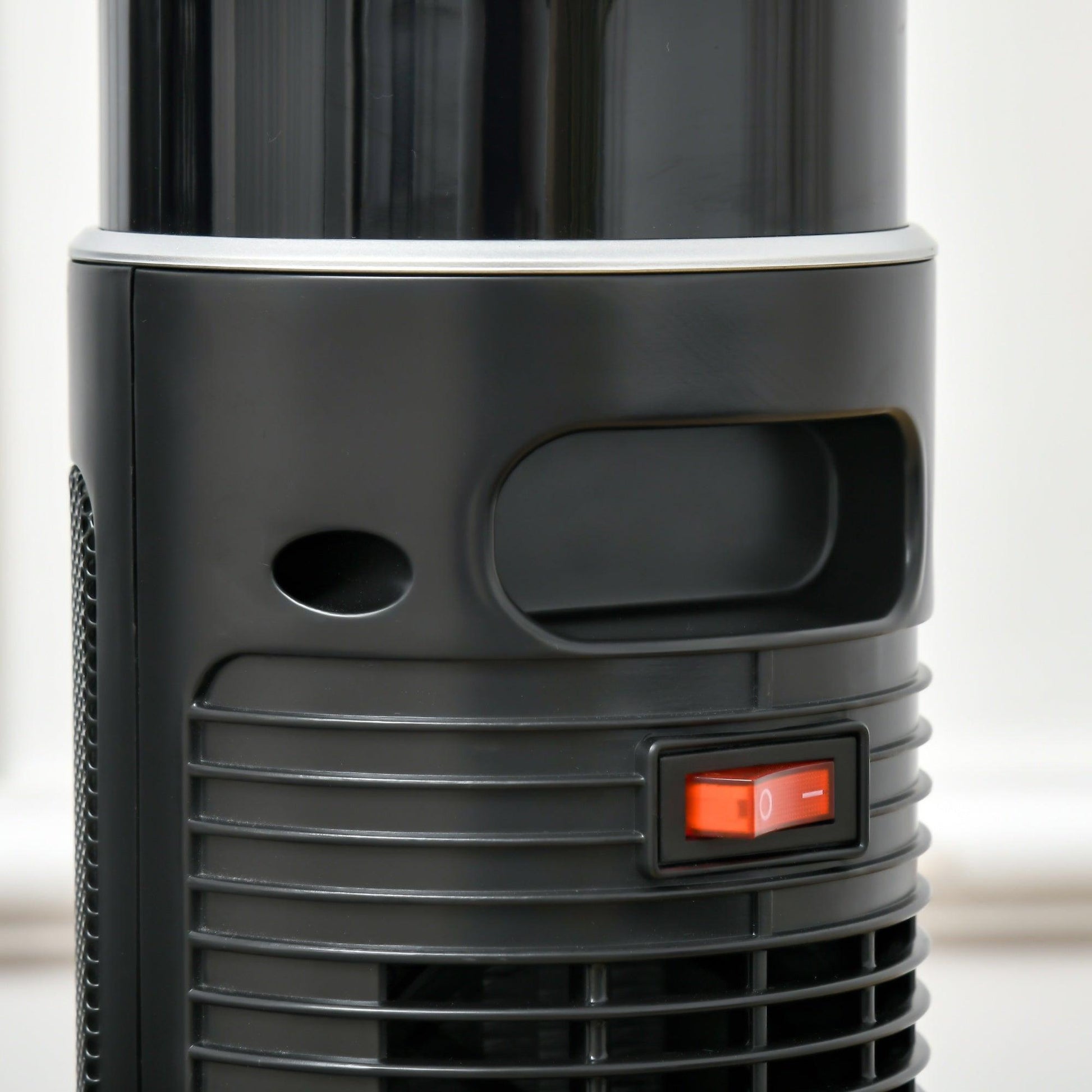 HOMCOM Ceramic Tower Heater – 1000W/2000W, Oscillation, Remote - ALL4U RETAILER LTD