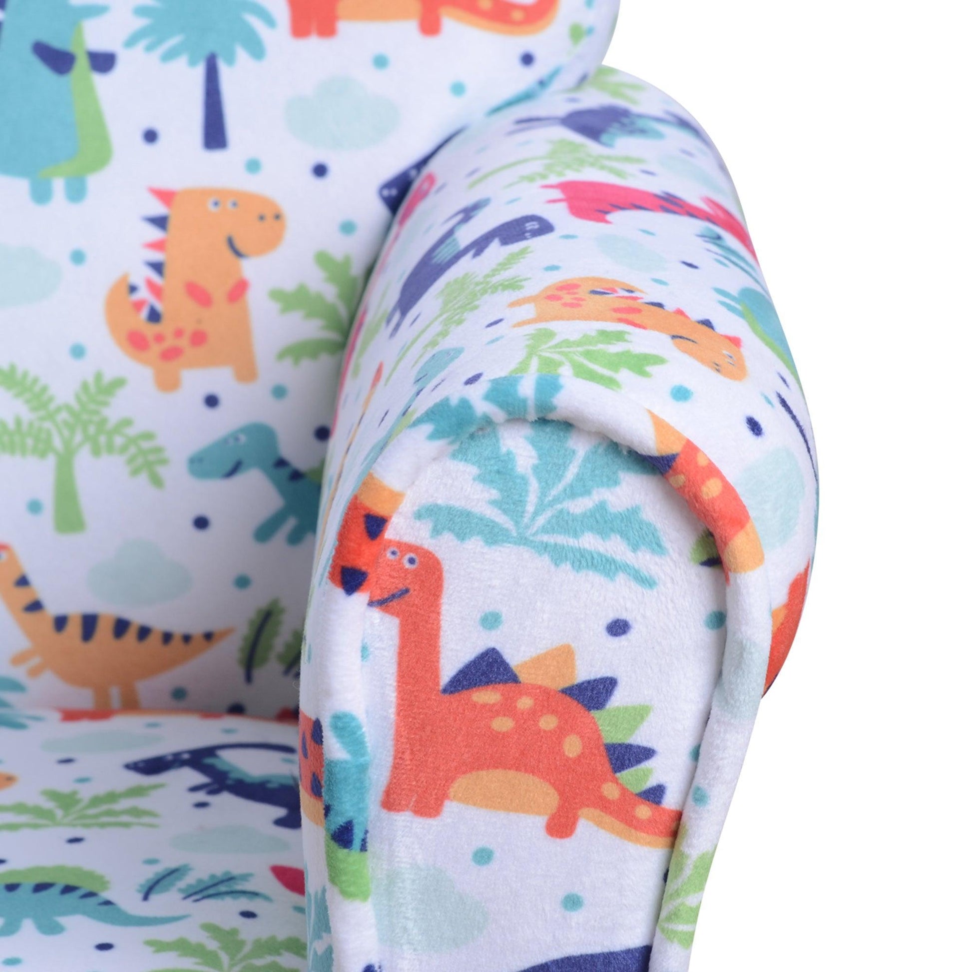 HOMCOM Children Armchair - Dinosaur Patterned Tub Seat - ALL4U RETAILER LTD