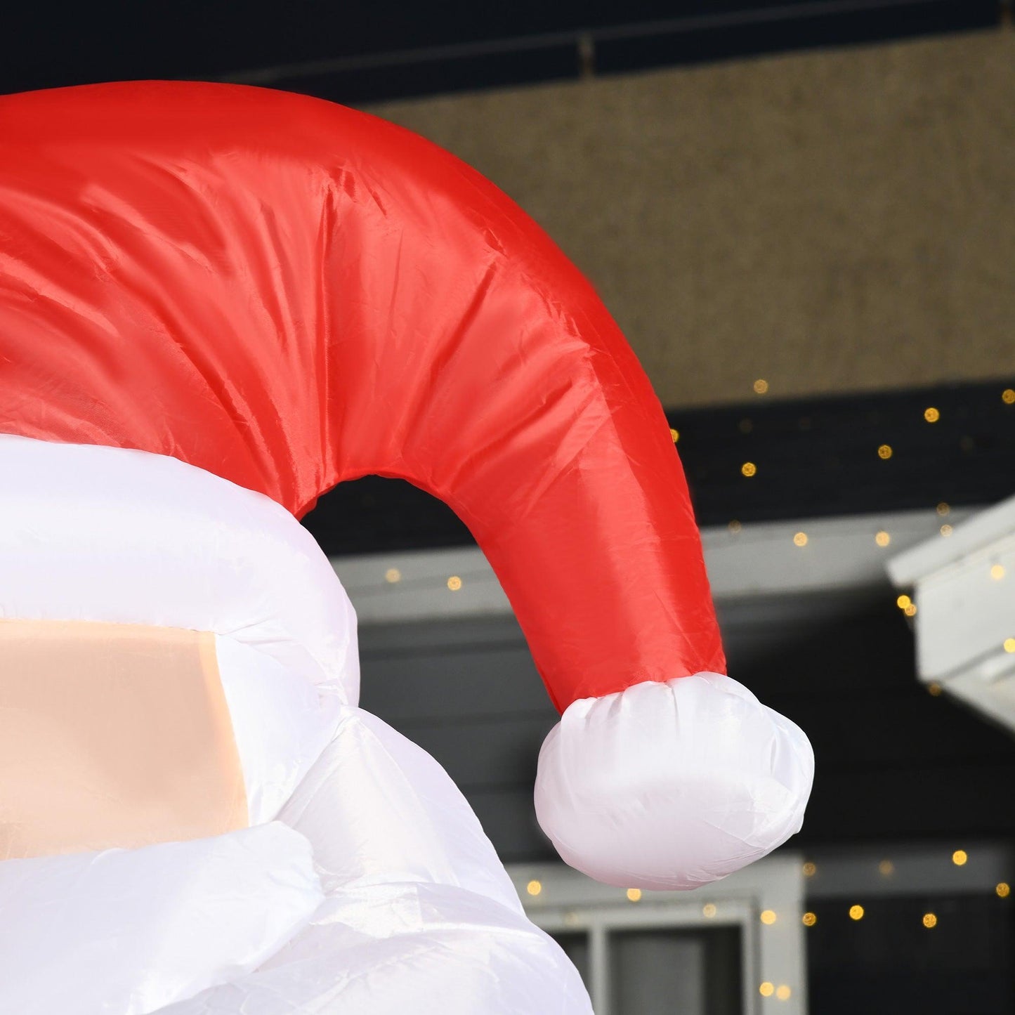 HOMCOM Christmas Santa Claus Air Blown Inflatable - 240cm - ALL4U RETAILER LTD