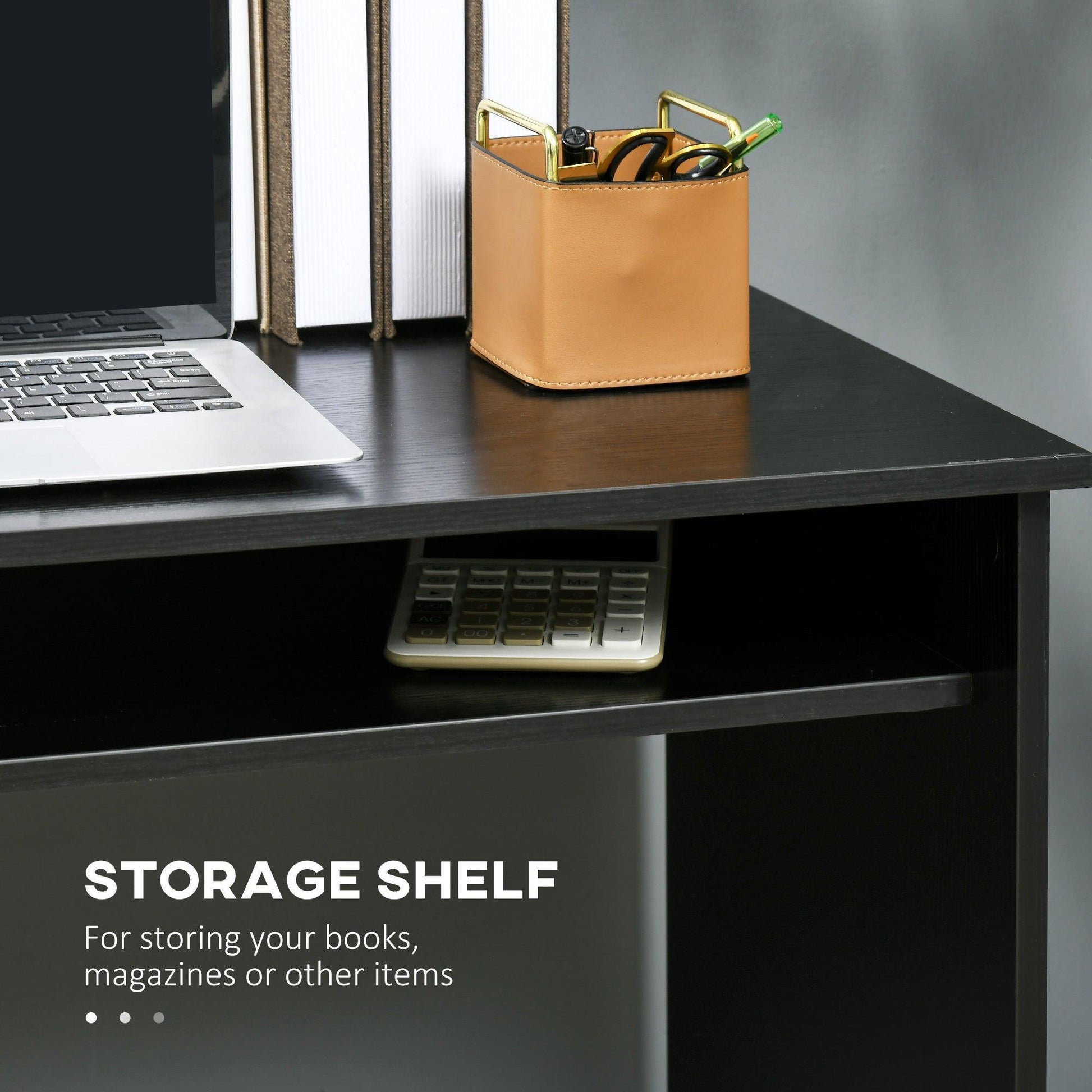 HOMCOM Desk: Compact Storage Workstation - ALL4U RETAILER LTD