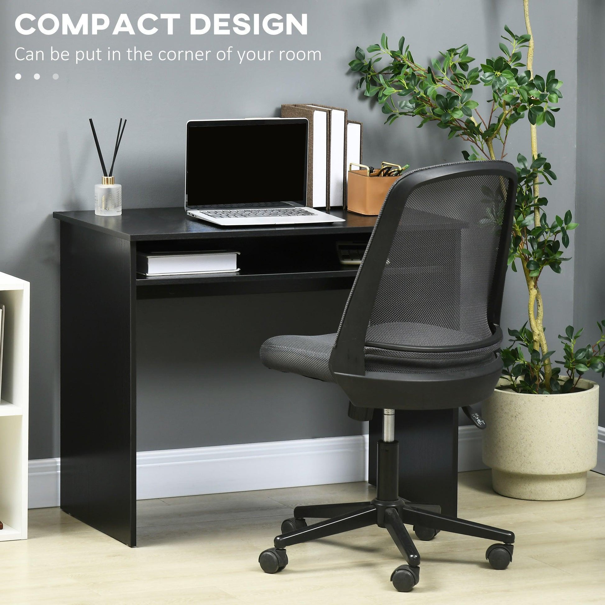 HOMCOM Desk: Compact Storage Workstation - ALL4U RETAILER LTD