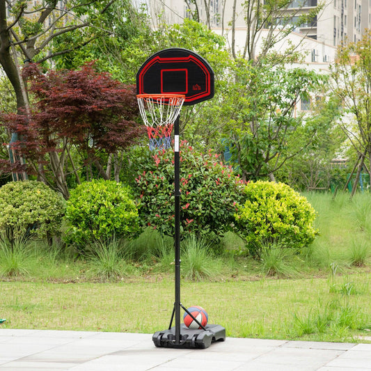 HOMCOM Easy Maneuver Basketball Hoop Stand - ALL4U RETAILER LTD