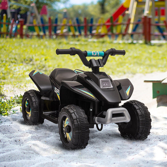 HOMCOM Electric Ride on ATV Toy Quad Bike - Toddler 18-36 Months - ALL4U RETAILER LTD
