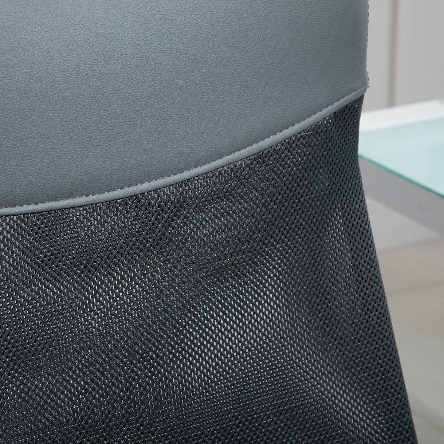 HOMCOM Ergonomic Mesh Office Chair - Adjustable & Stylish - ALL4U RETAILER LTD