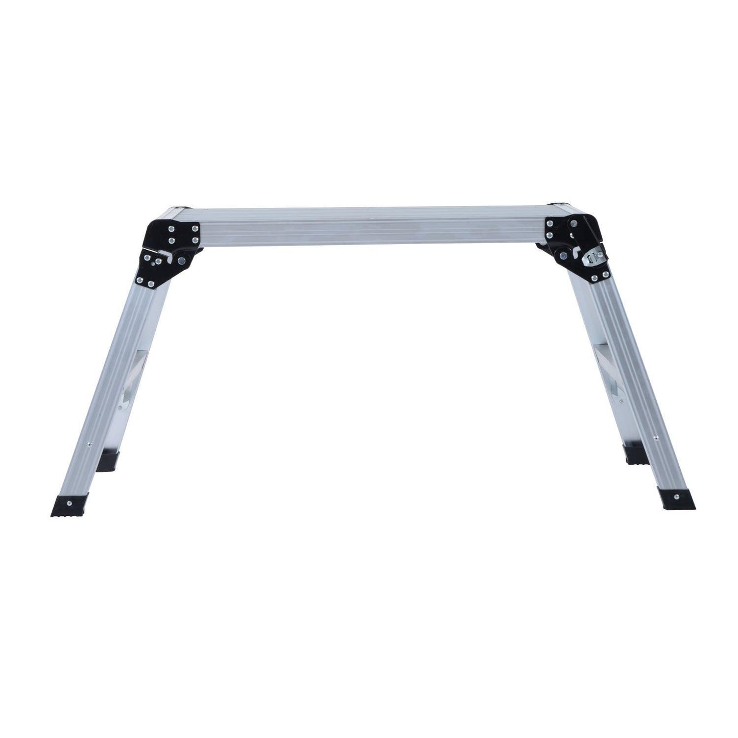 HOMCOM Folding Aluminum Workstand - Compact and Convenient - ALL4U RETAILER LTD