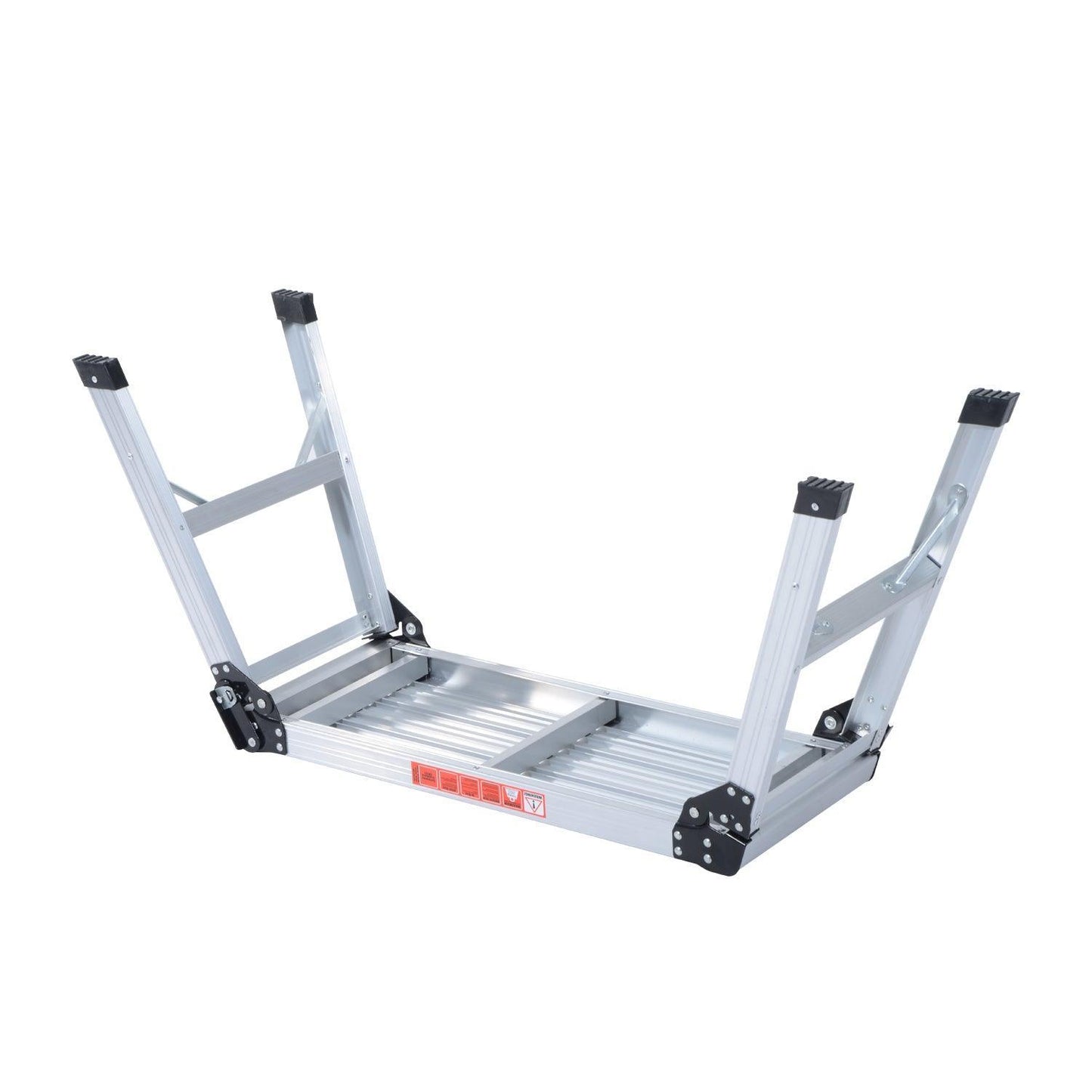 HOMCOM Folding Aluminum Workstand - Compact and Convenient - ALL4U RETAILER LTD