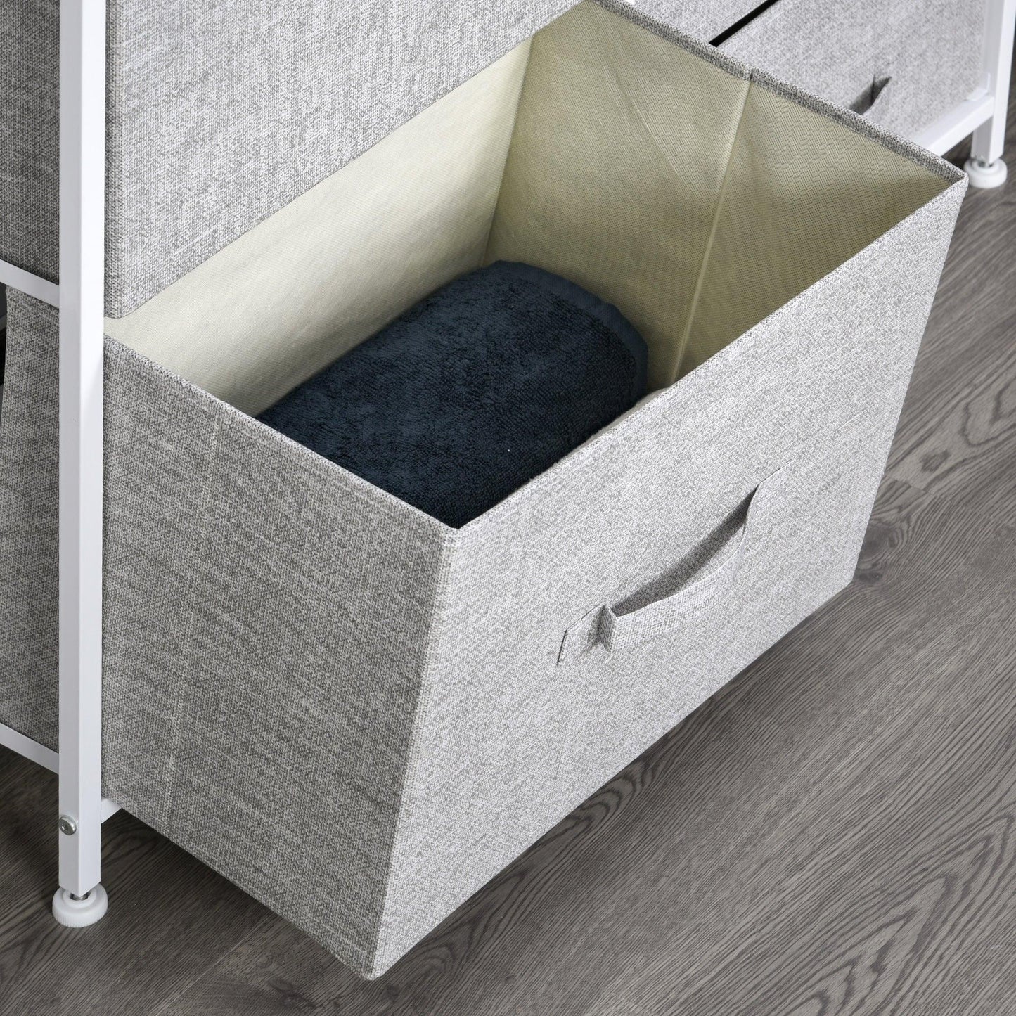 HOMCOM Hallway Storage Unit - Grey - ALL4U RETAILER LTD