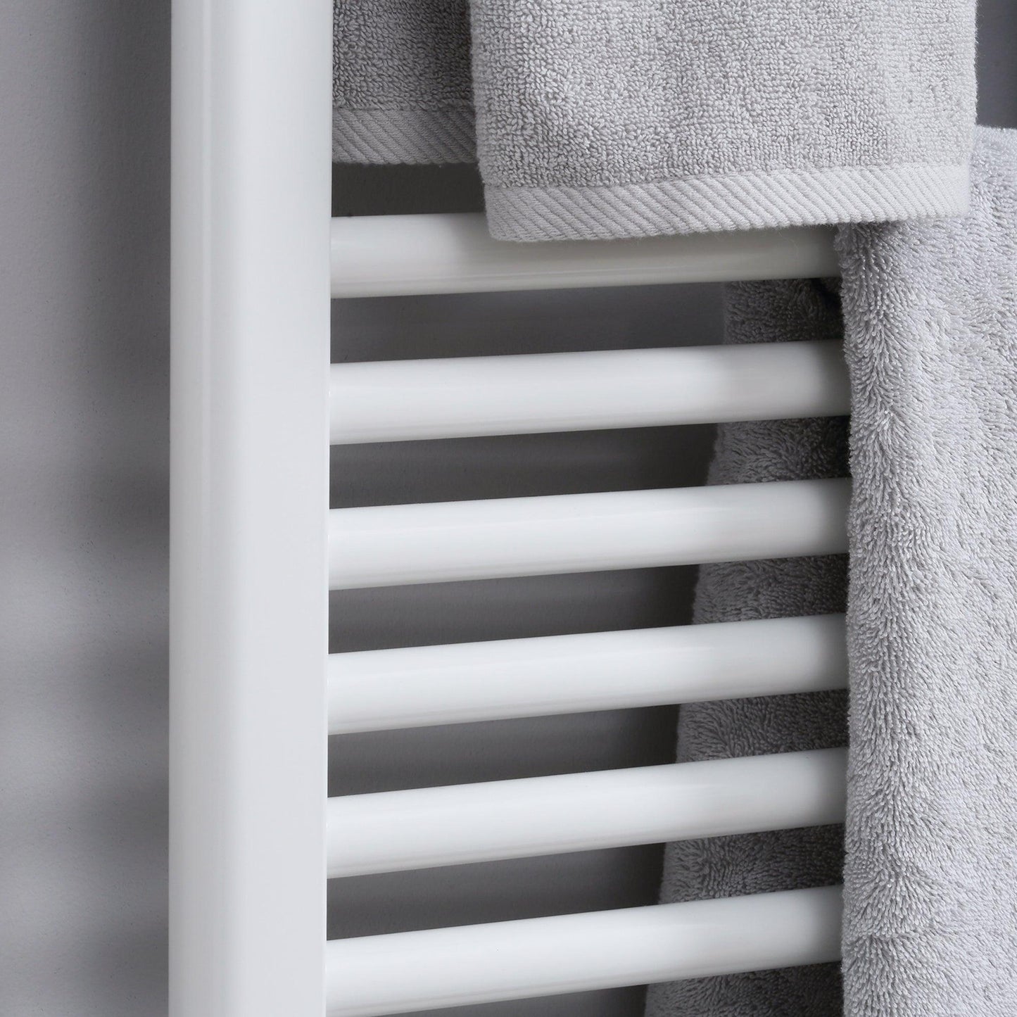 HOMCOM Heated Towel Rail: Hydronic Bathroom Warmer - ALL4U RETAILER LTD