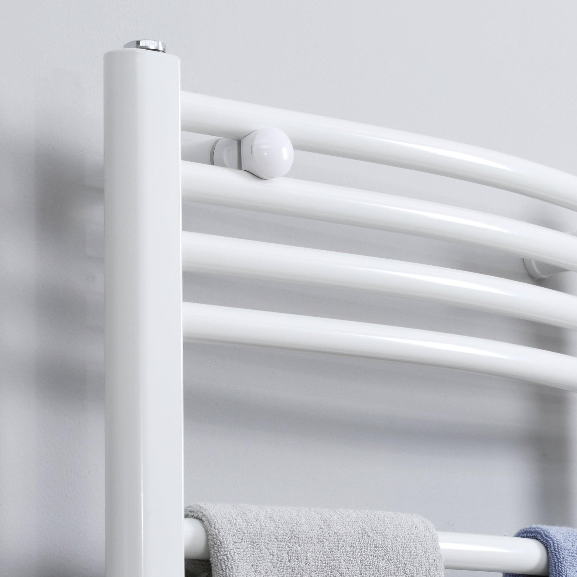 HOMCOM Heated Towel Rail: Hydronic Bathroom Warmer - ALL4U RETAILER LTD
