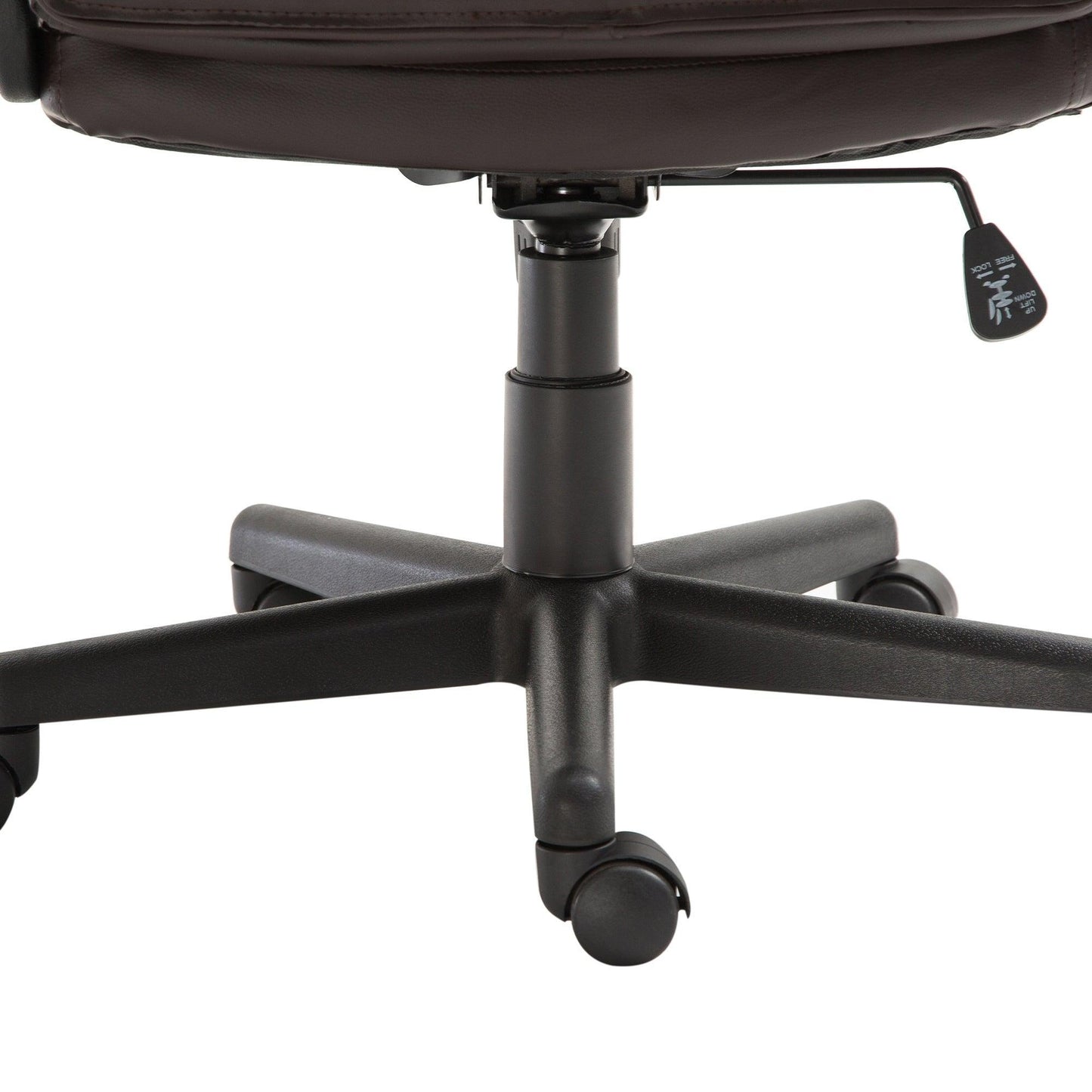 HOMCOM Home Office Chair with Swivel, Padding and Wheels - ALL4U RETAILER LTD