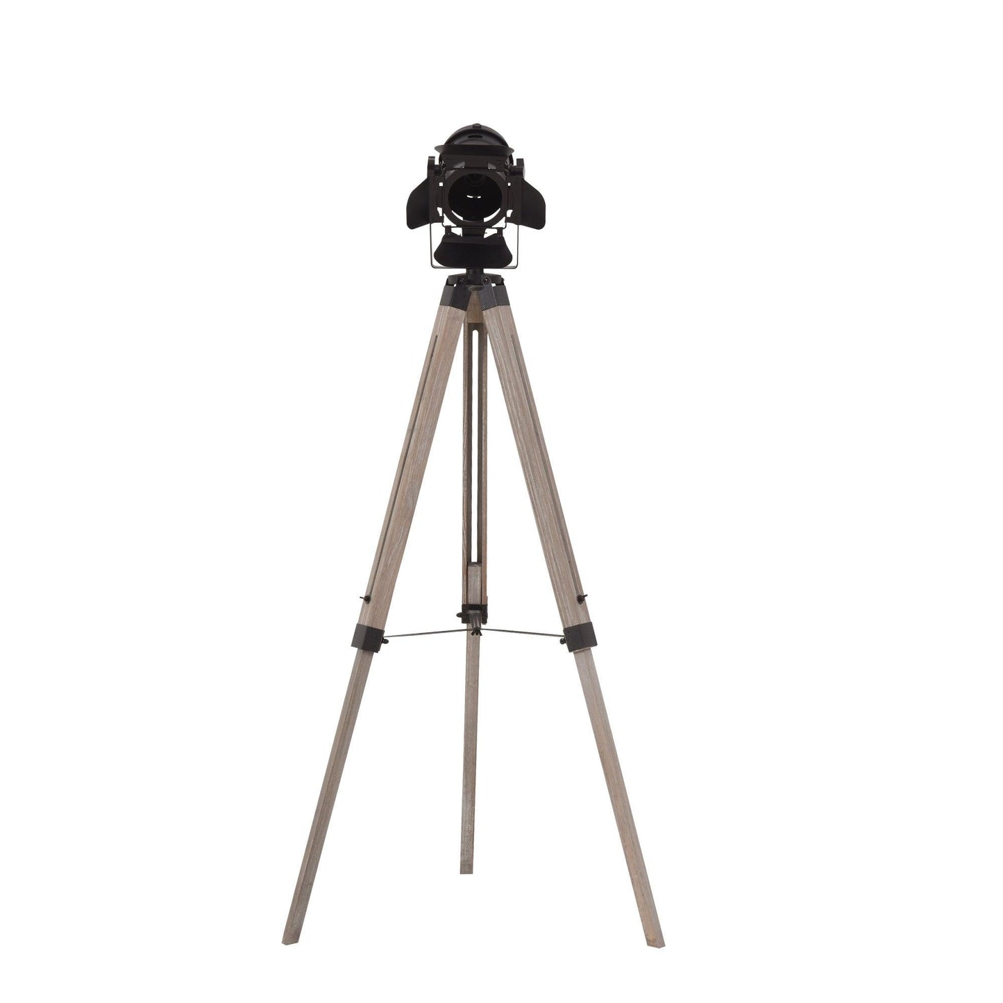 HOMCOM Industrial Tripod Floor Lamp - ALL4U RETAILER LTD