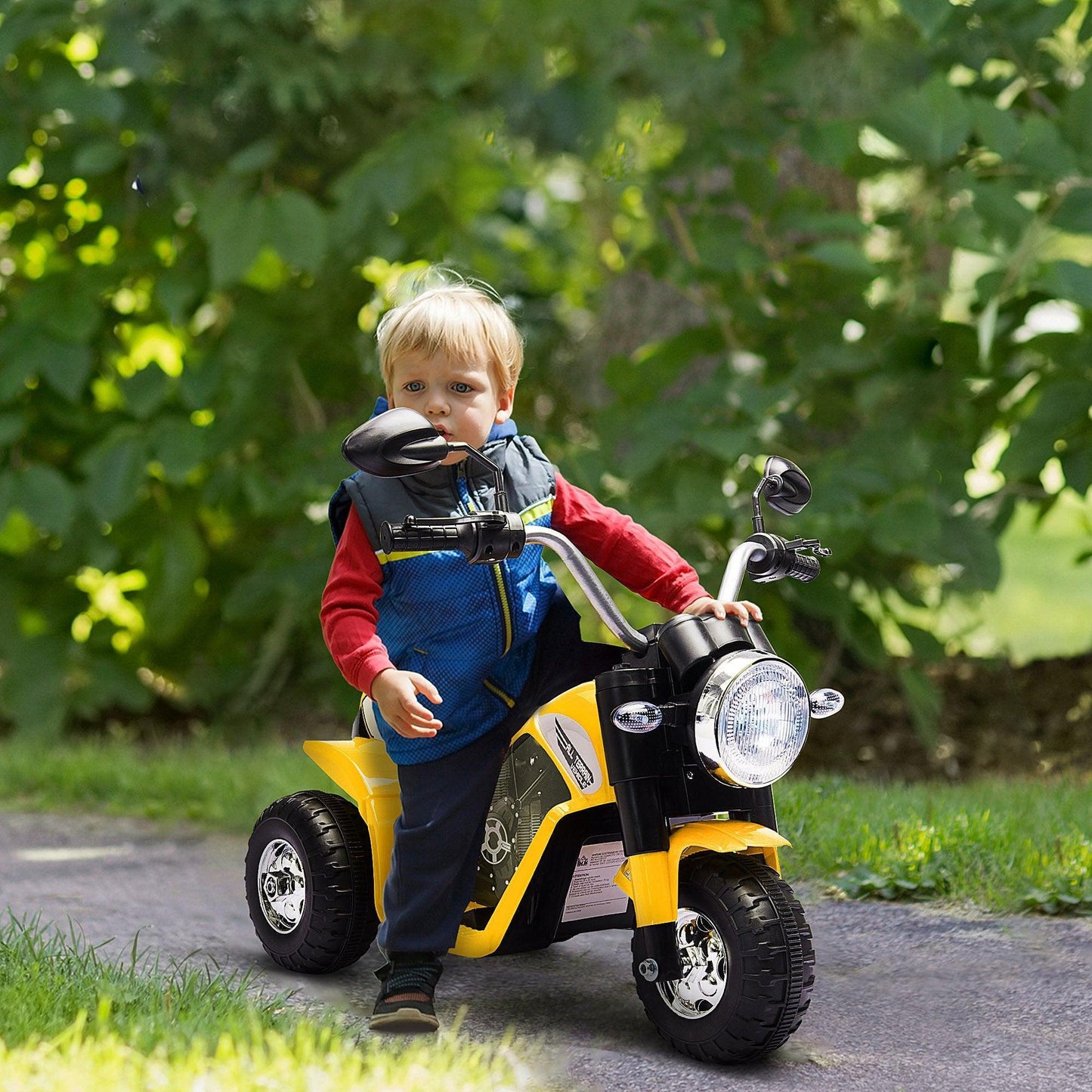 HOMCOM Kids Electric Motorcycle Ride-On Toy - ALL4U RETAILER LTD