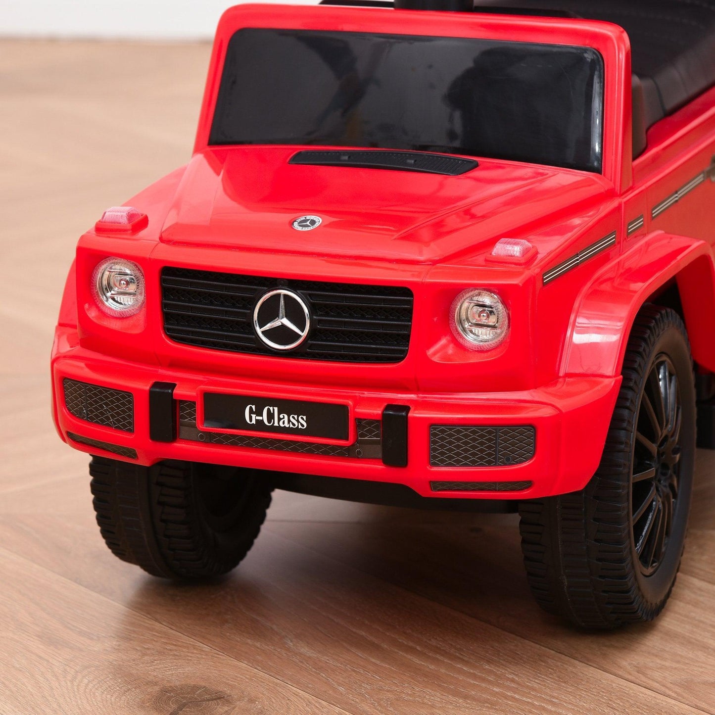 HOMCOM Kids Mercedes-Benz Sliding Car - ALL4U RETAILER LTD