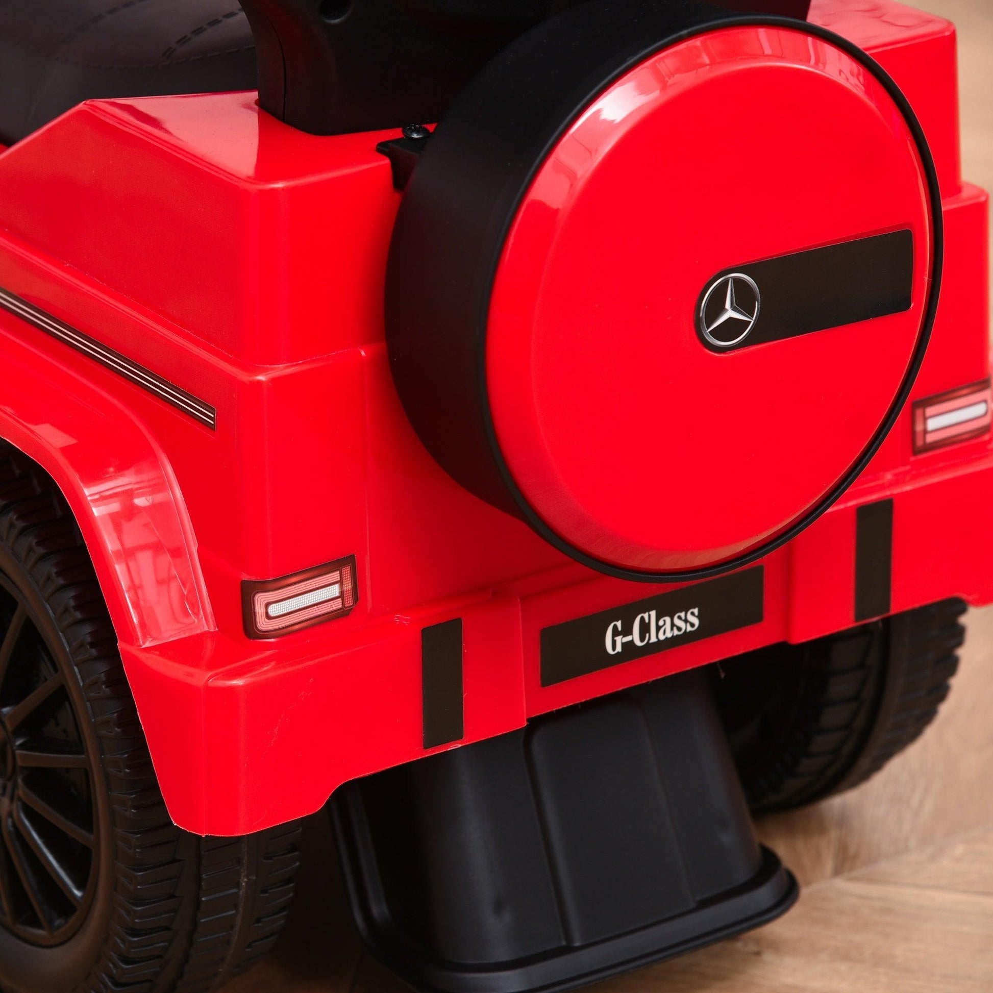 HOMCOM Kids Mercedes-Benz Sliding Car - ALL4U RETAILER LTD