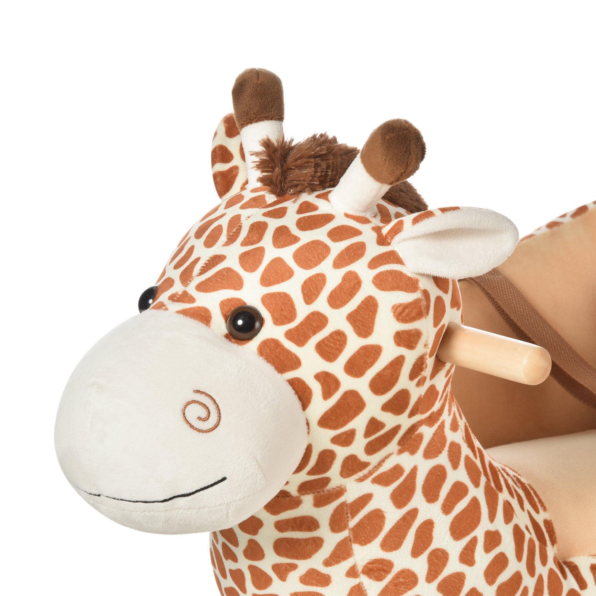 HOMCOM Kids Rocking Seat - Giraffe - ALL4U RETAILER LTD