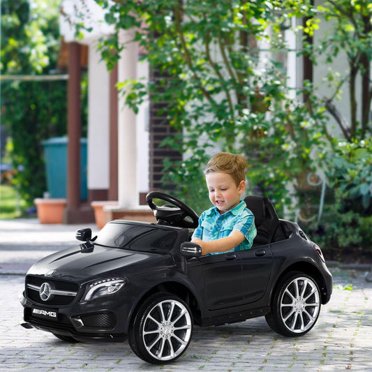 HOMCOM Mercedes GLA Toy Car - Remote Control, Rechargeable - ALL4U RETAILER LTD