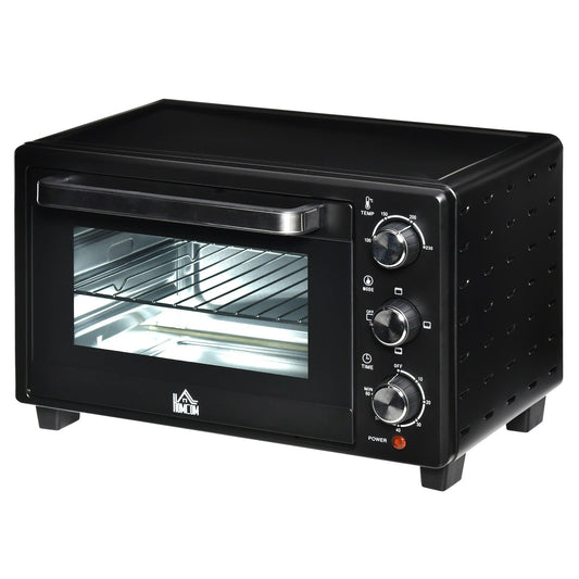 HOMCOM Mini Electric Oven: 21L Toaster with Timer - ALL4U RETAILER LTD