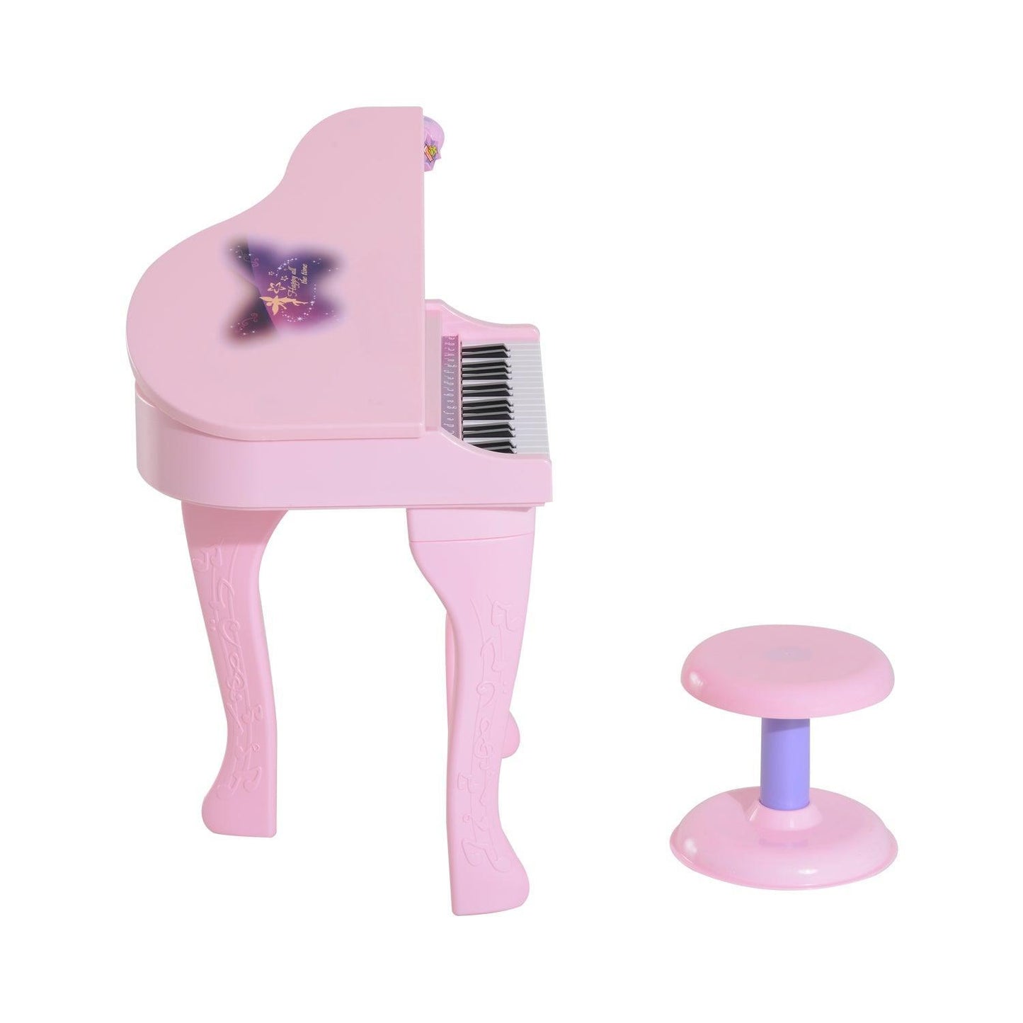 HOMCOM Mini Piano Set - Pink - ALL4U RETAILER LTD