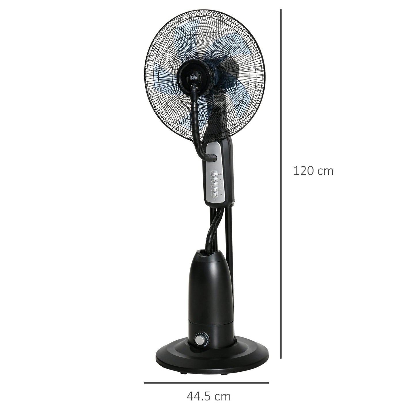 HOMCOM Mist Spray Fan: Refresh with Ease - ALL4U RETAILER LTD