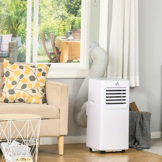 HOMCOM Portable AC - Efficient Cooling & Dehumidifying - ALL4U RETAILER LTD