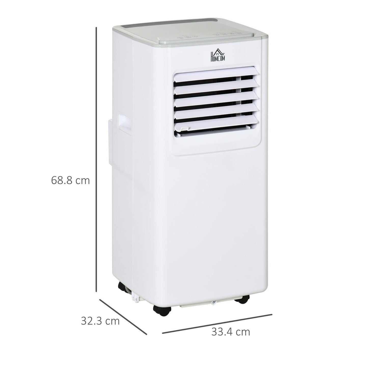 HOMCOM Portable AC - Efficient Cooling & Dehumidifying - ALL4U RETAILER LTD