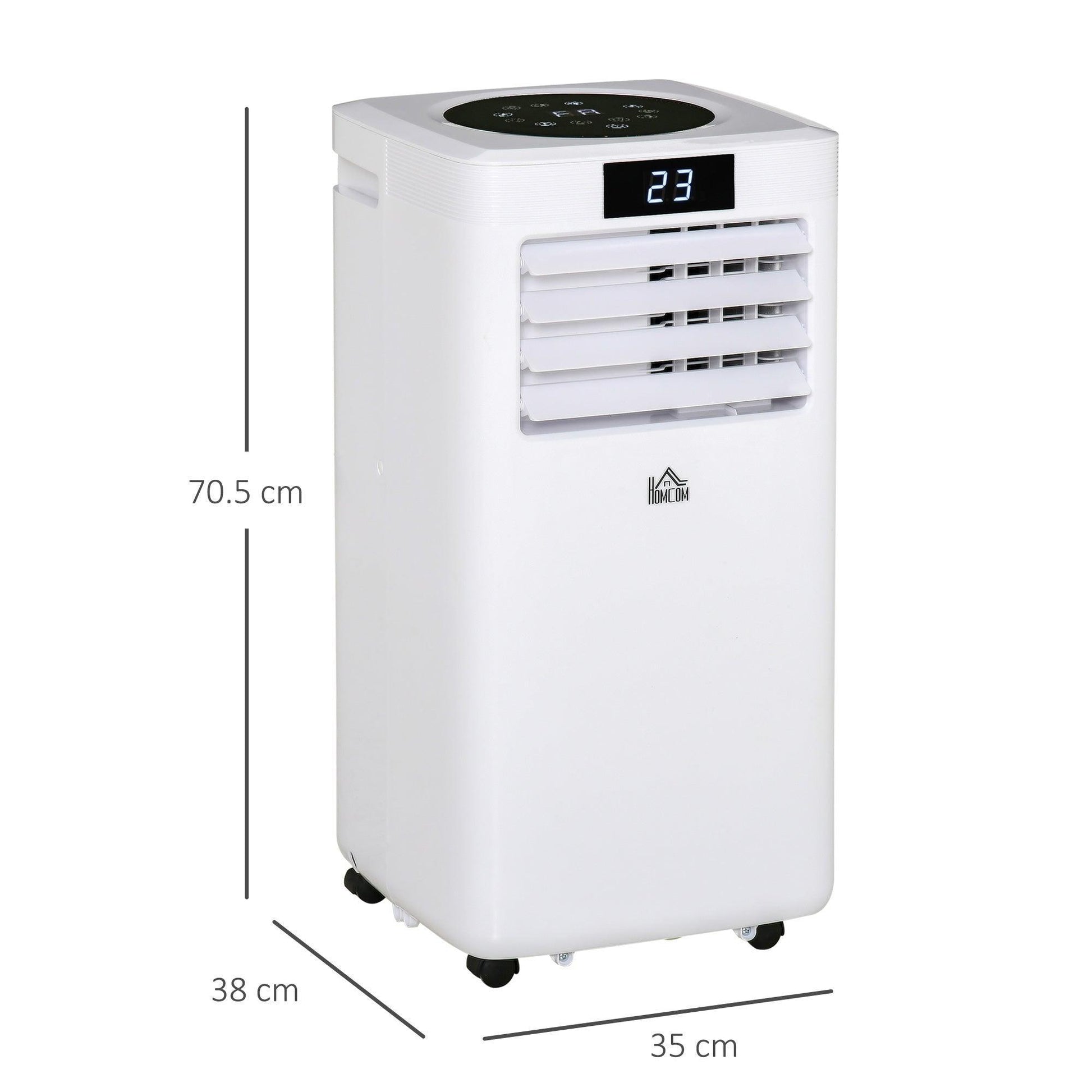 HOMCOM Portable Air Conditioner 7000 BTU - ALL4U RETAILER LTD