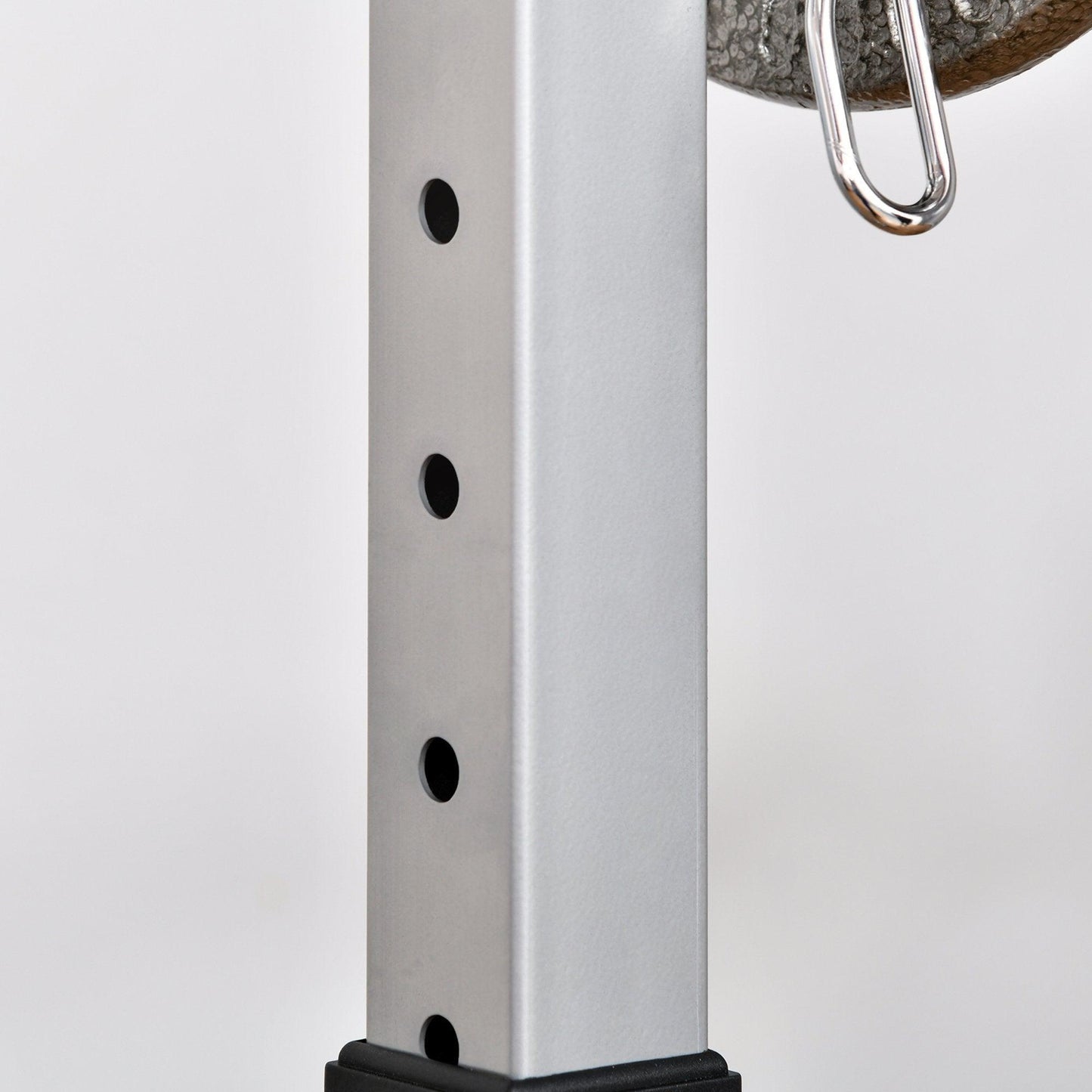 HOMCOM Portable Barbell Squat Rack - Adjustable & Easy-to-use - ALL4U RETAILER LTD