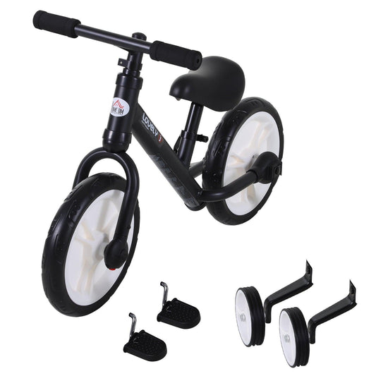HOMCOM PP Toddler Balance Bike - Black - ALL4U RETAILER LTD