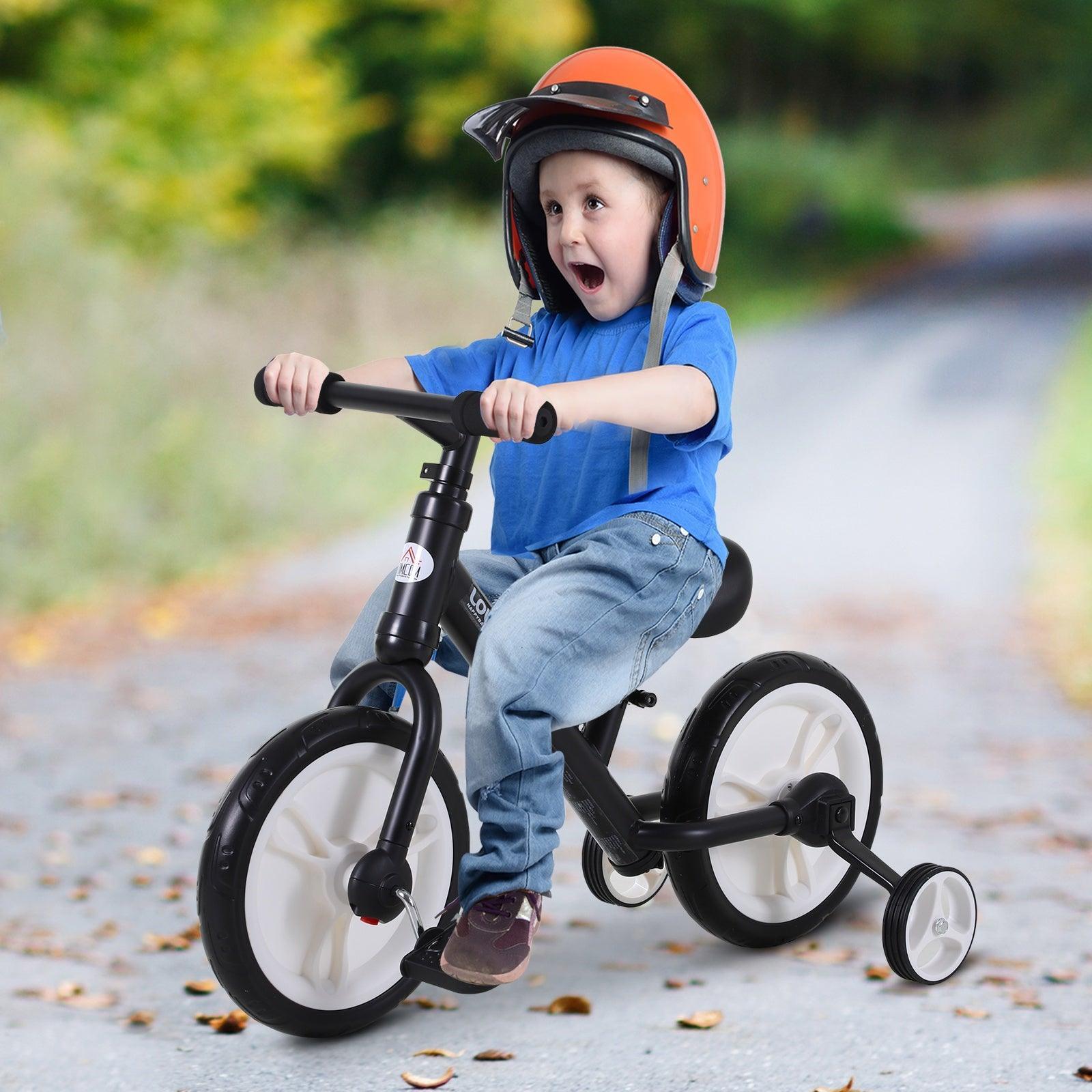 HOMCOM PP Toddler Balance Bike - Black - ALL4U RETAILER LTD