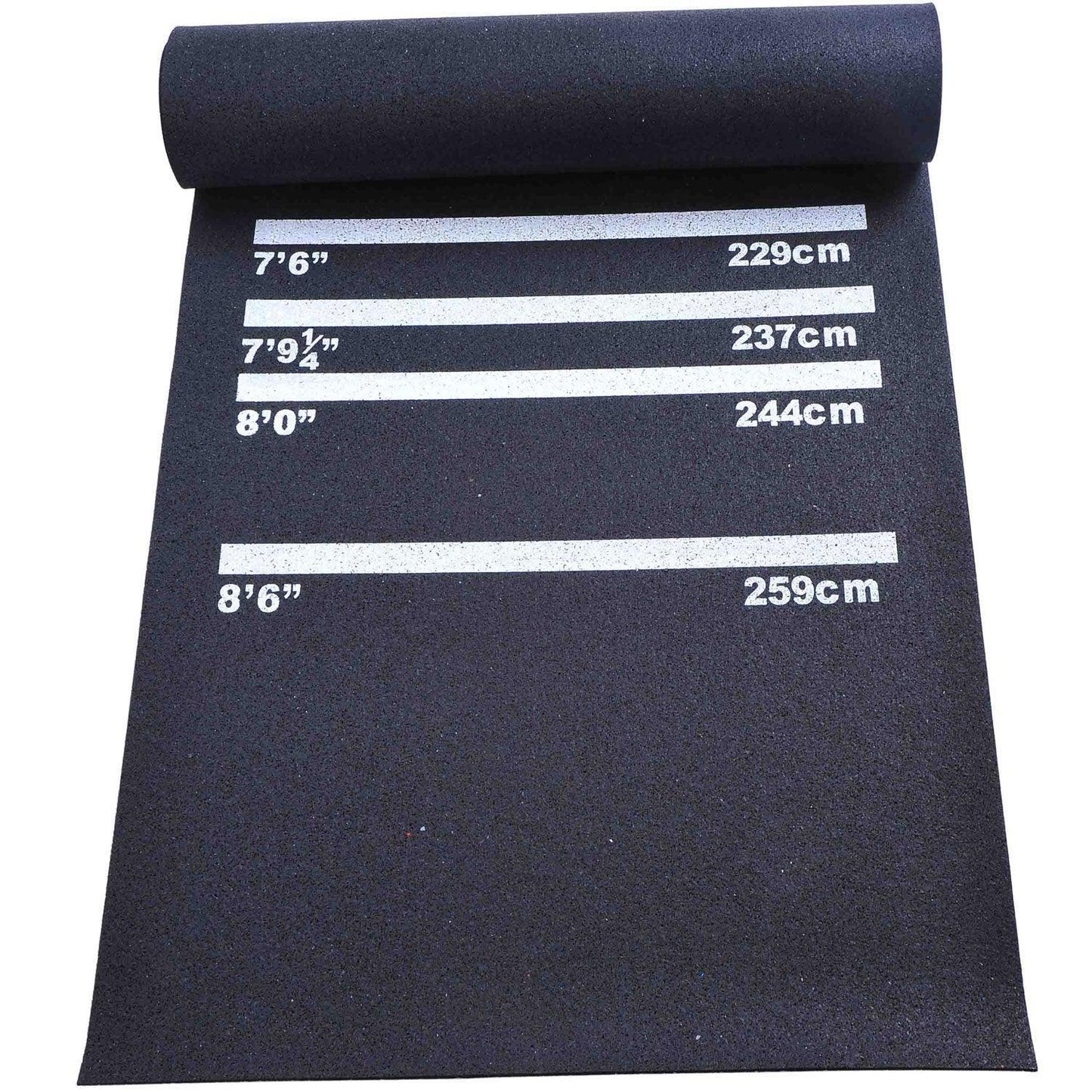 HOMCOM Professional Rubber Darts Mat with 4 Throwing Distances - ALL4U RETAILER LTD