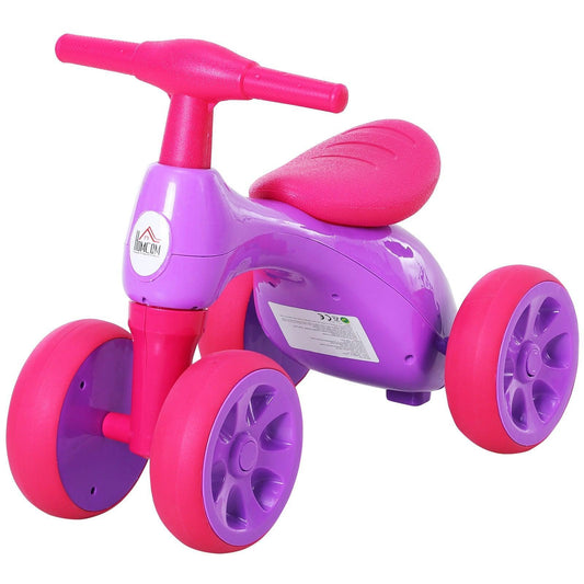 HOMCOM Purple Toddler Ride-On Toy - ALL4U RETAILER LTD