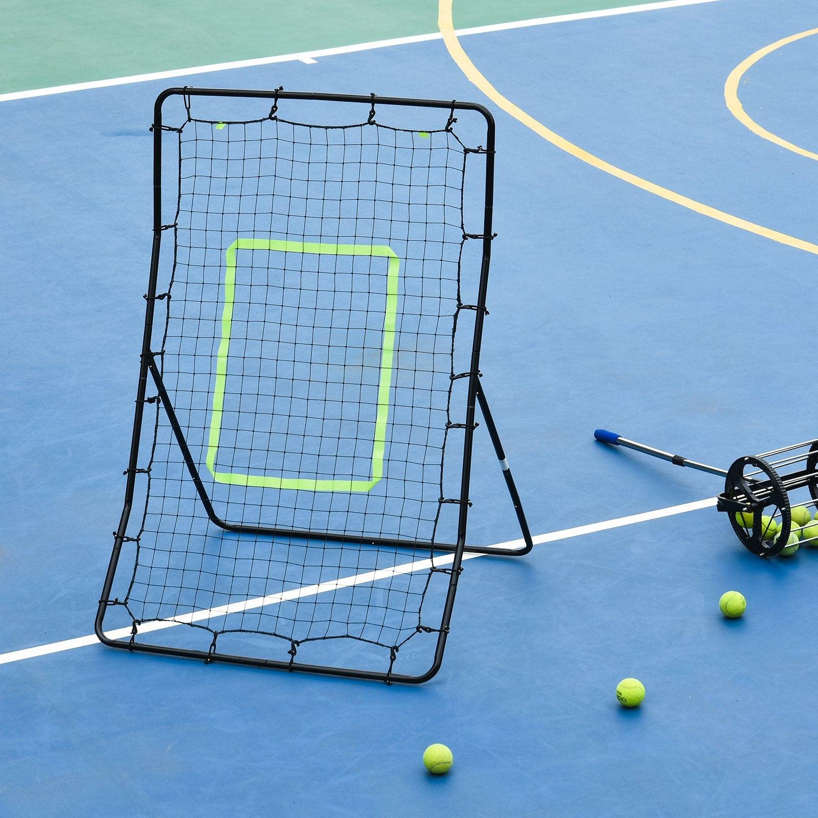 HOMCOM Rebounder Net for Soccer: Training Equipment - ALL4U RETAILER LTD