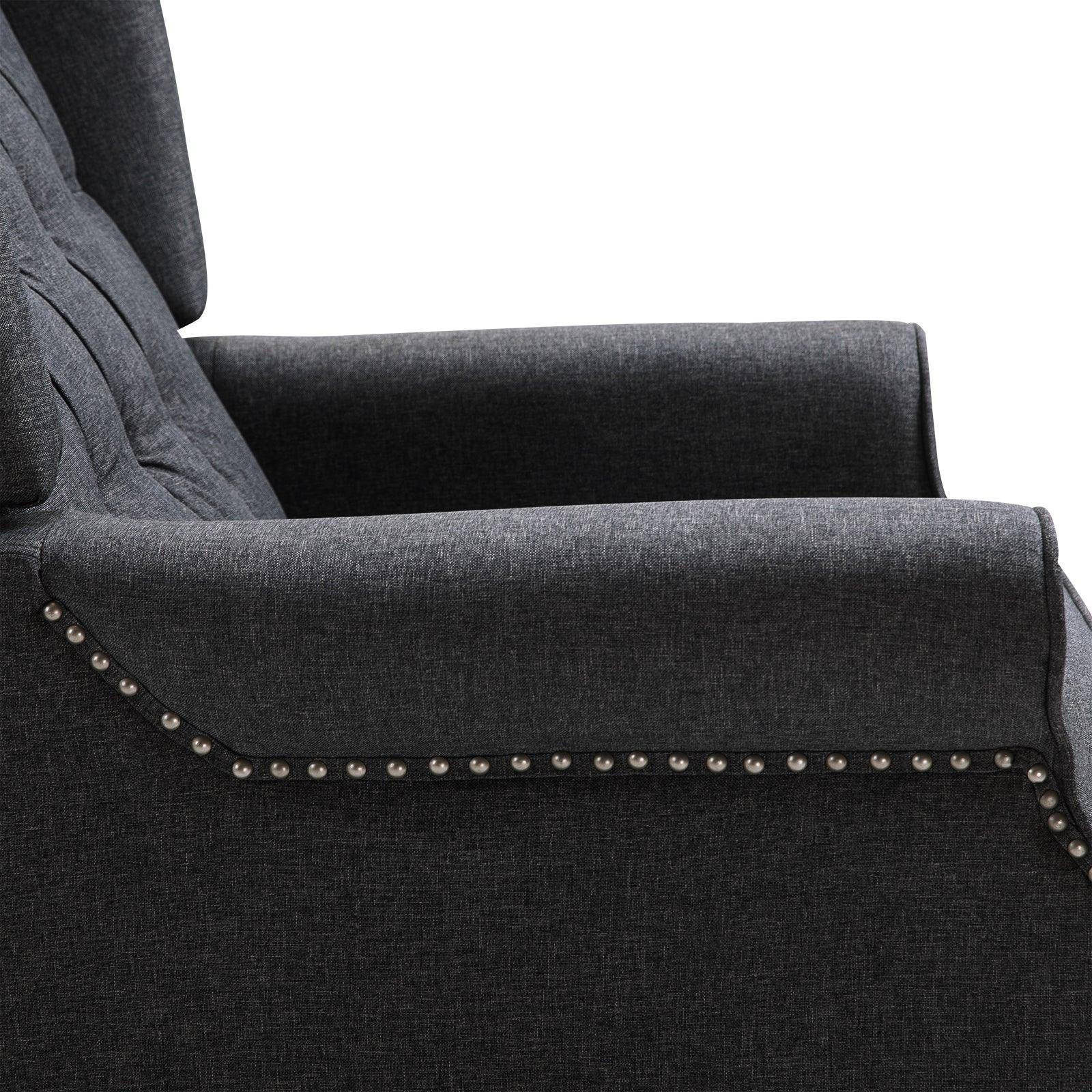 HOMCOM Recliner Armchair - Elegant & Comfy - ALL4U RETAILER LTD