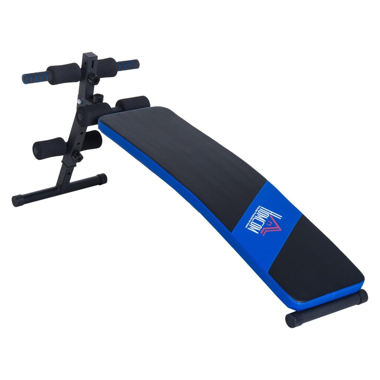 HOMCOM Sit-up Bench - Black/Blue - ALL4U RETAILER LTD