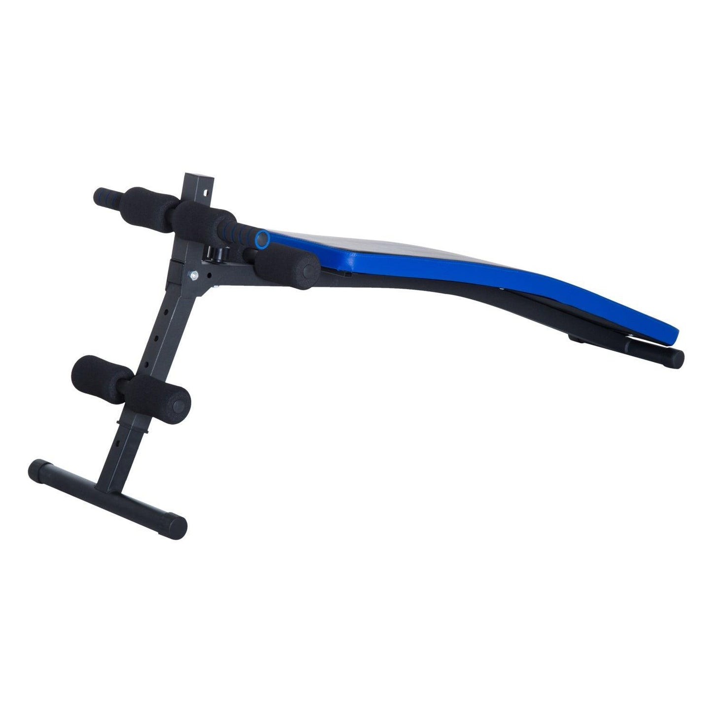 HOMCOM Sit-up Bench - Black/Blue - ALL4U RETAILER LTD