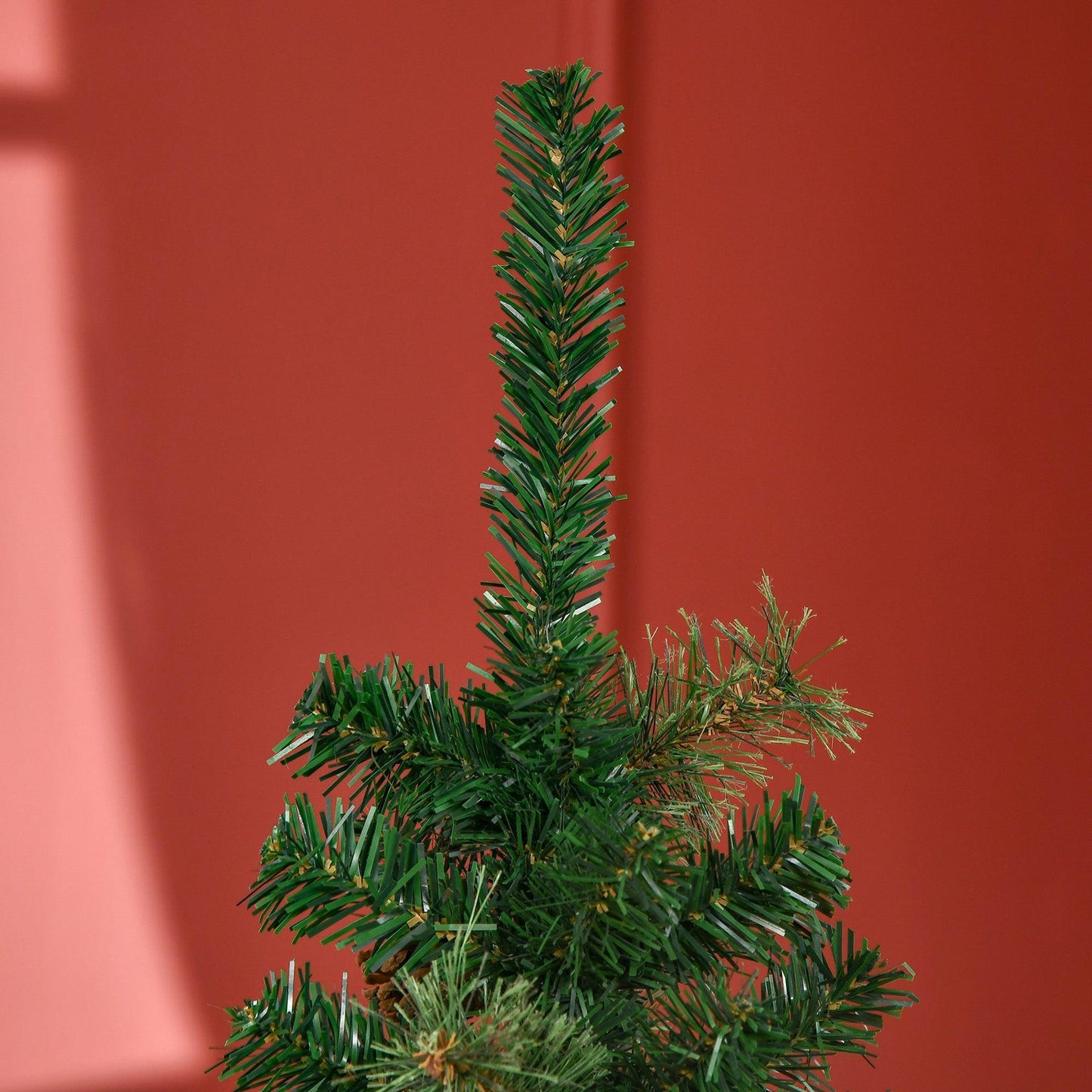 HOMCOM Slim 5.5' HOMCOM Pine Needle Christmas Tree - ALL4U RETAILER LTD