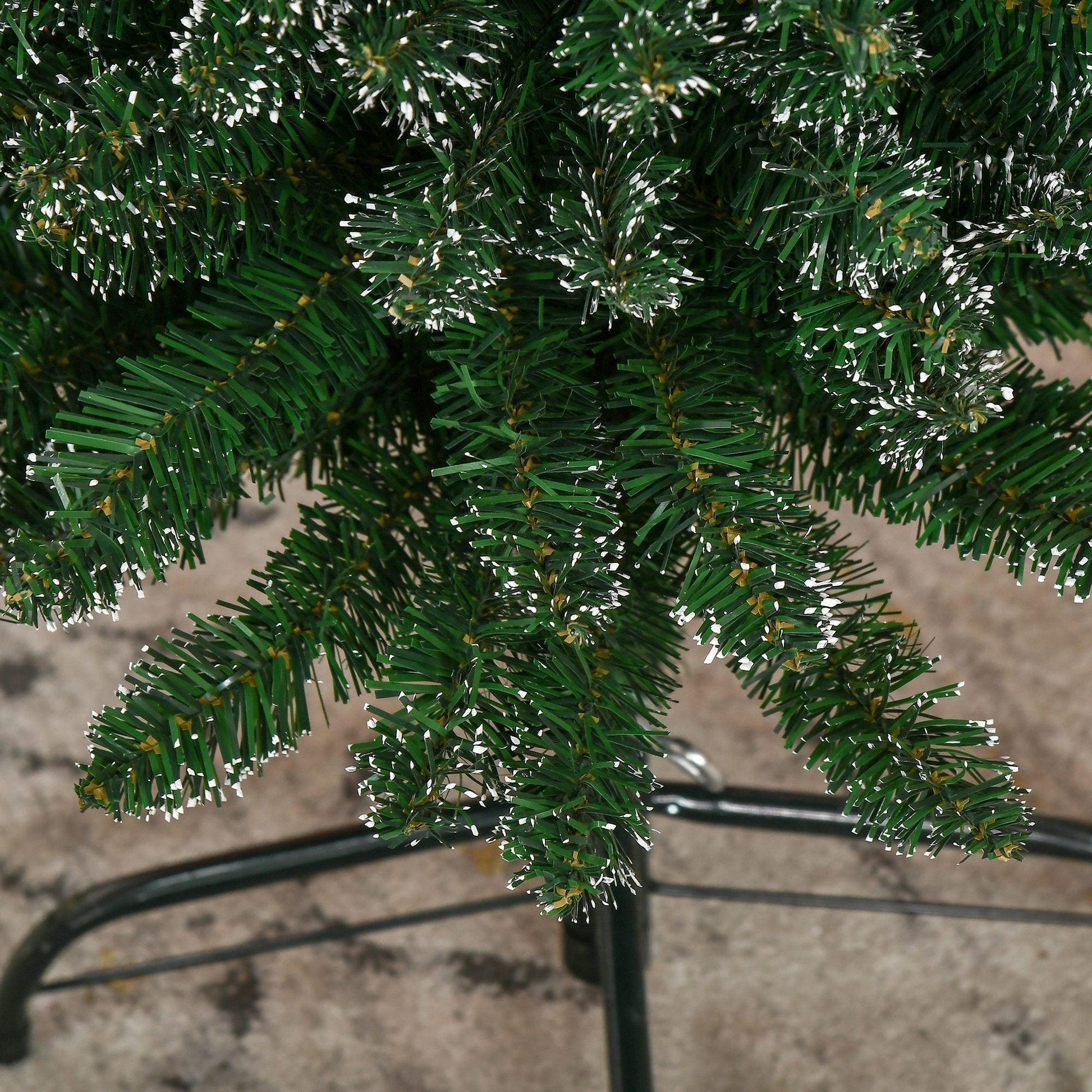 HOMCOM Snow Dipped Xmas Tree - Elegant Décor - ALL4U RETAILER LTD