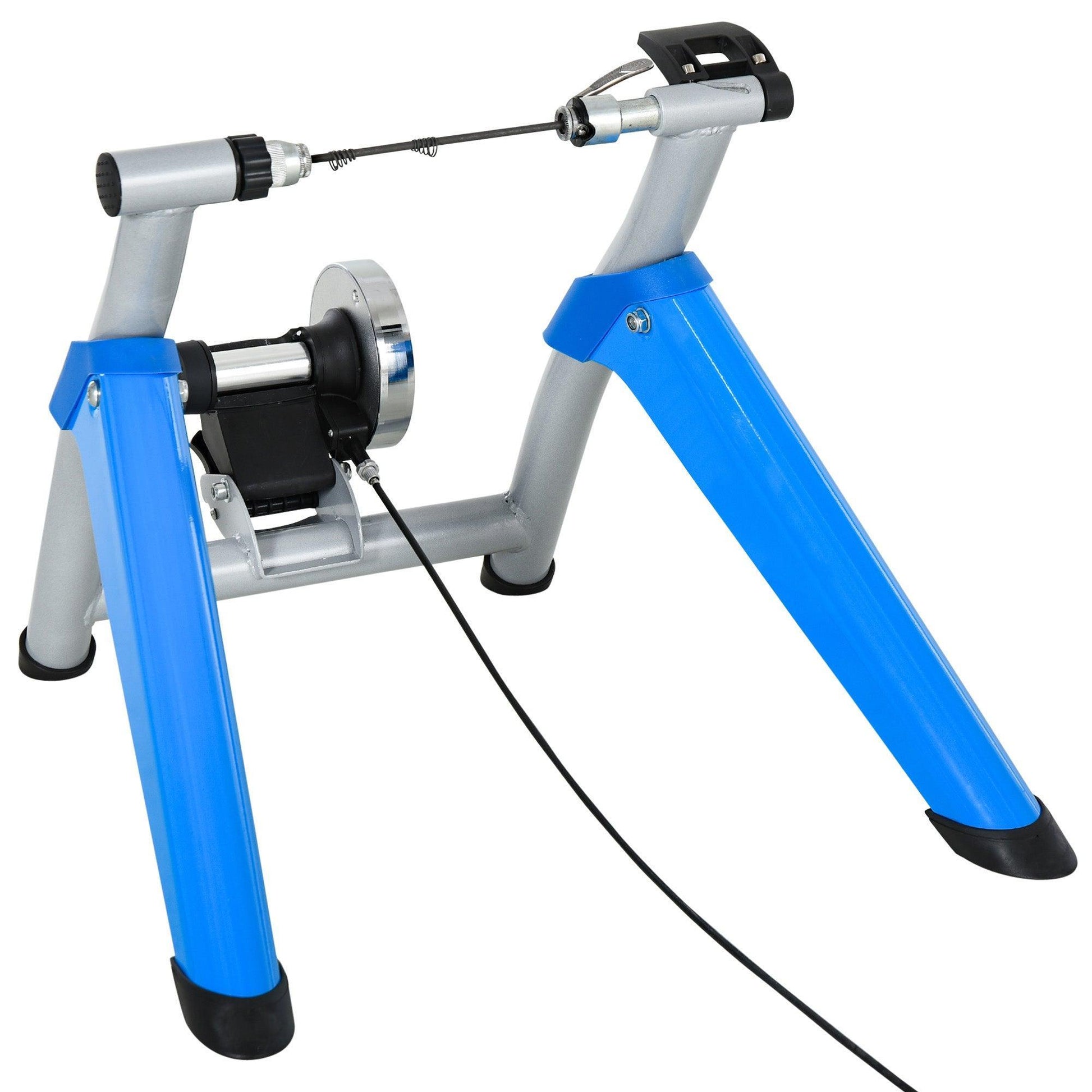 HOMCOM Steel Bike Rack Trainer - 8 Levels - ALL4U RETAILER LTD