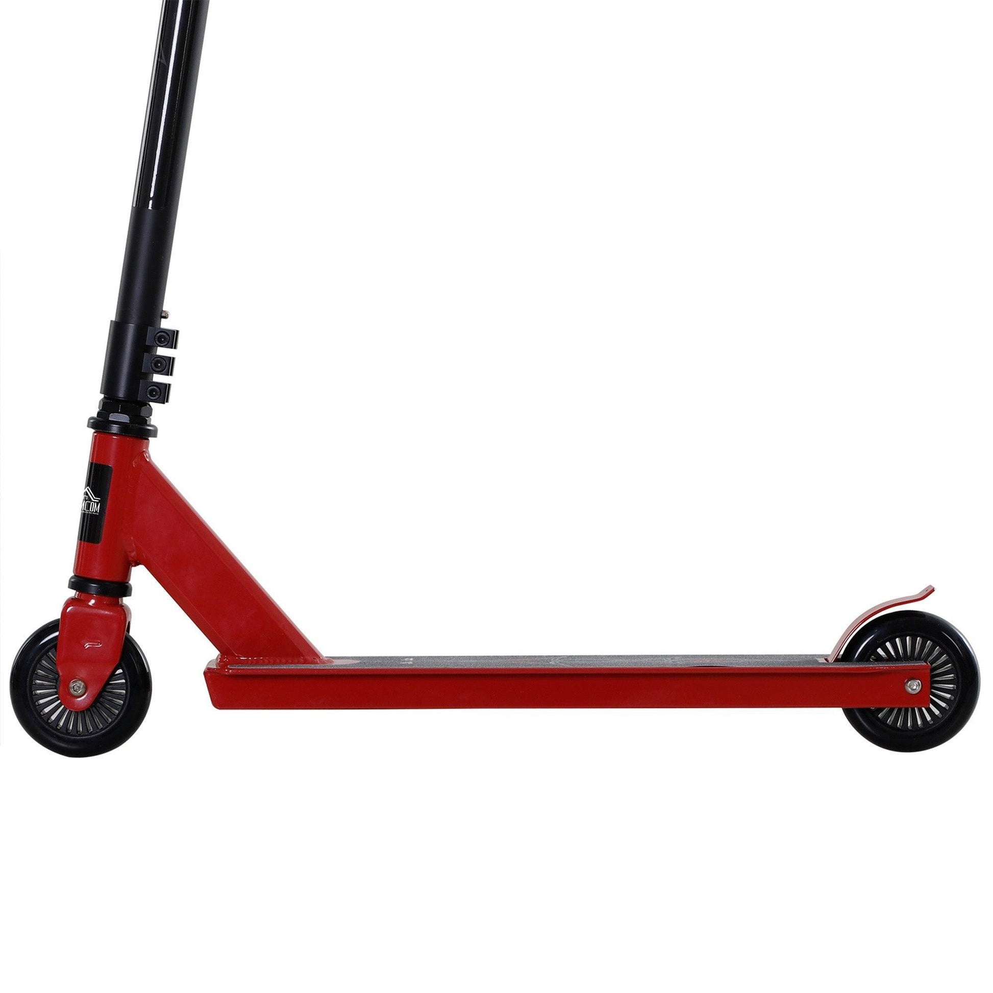 HOMCOM Stylish Stunt Scooter for Teens and Adults - ALL4U RETAILER LTD