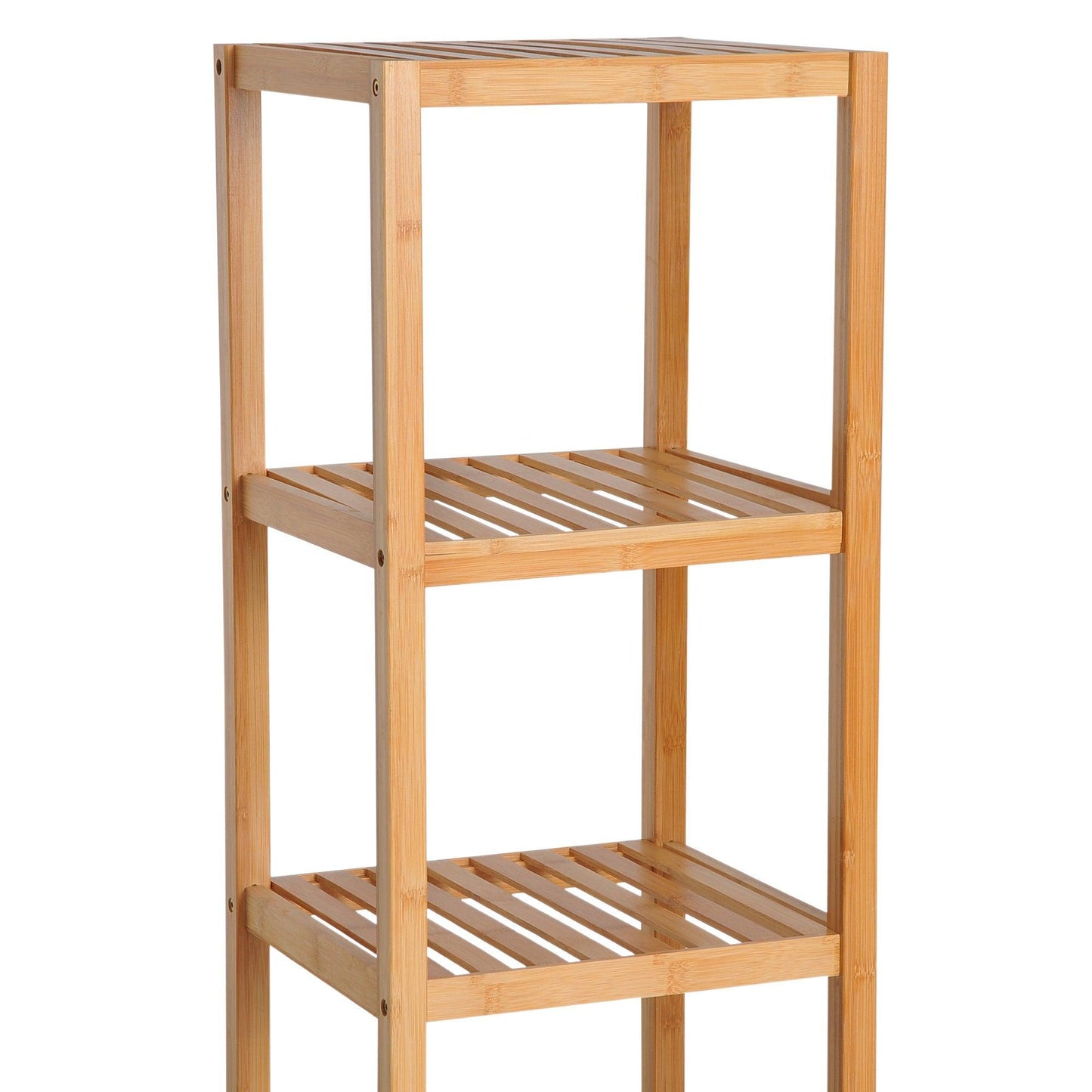 HOMCOM Tall Cabinet with Shelves - 140cm Storage - ALL4U RETAILER LTD