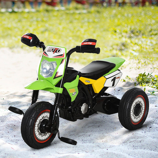 HOMCOM Toddler Tricycle, Green, 18-36 Months - ALL4U RETAILER LTD