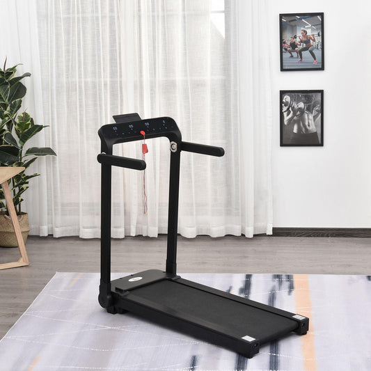 HOMCOM Treadmill: 10km/h Foldable Running Machine - ALL4U RETAILER LTD