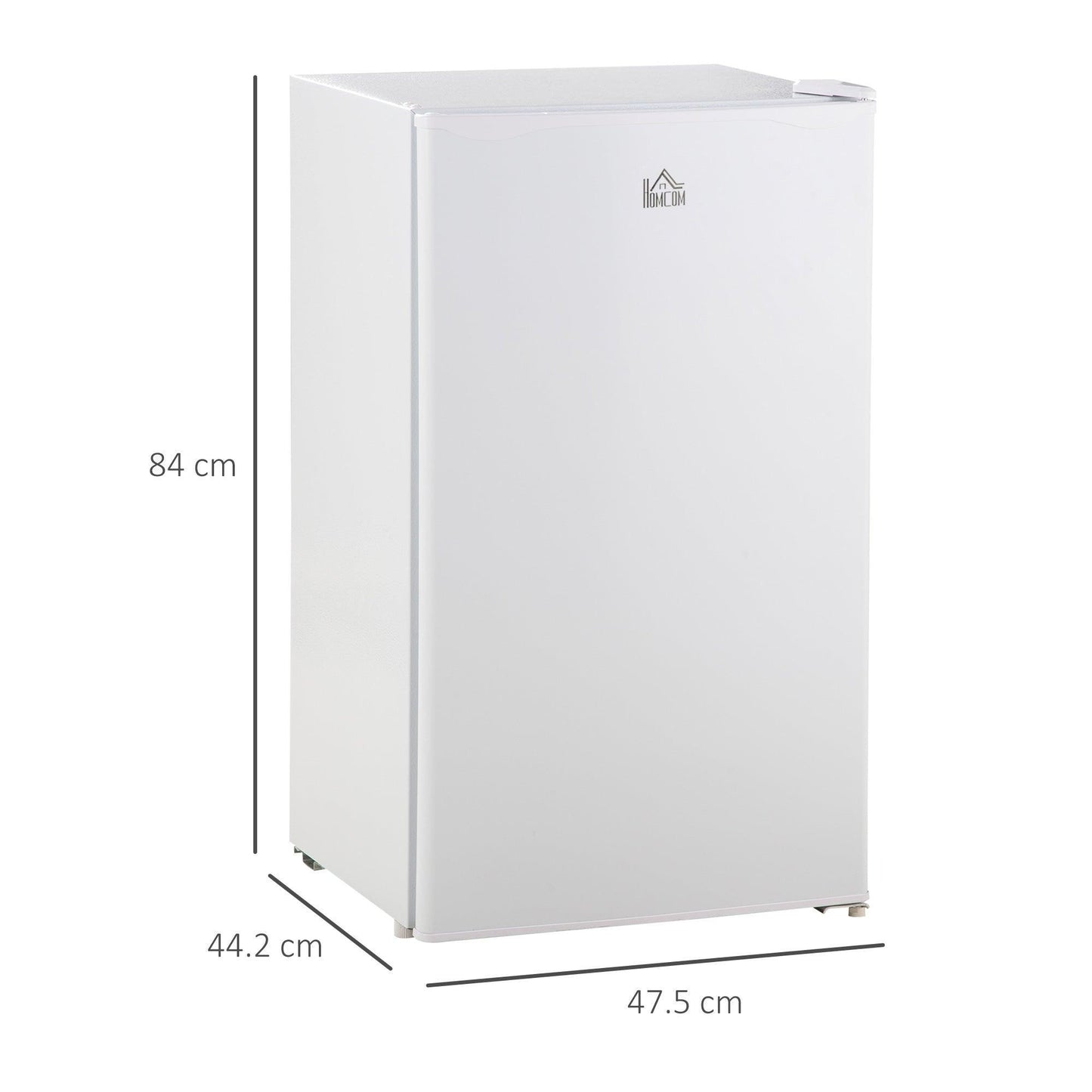 HOMCOM Under Counter Fridge - 91L Capacity - ALL4U RETAILER LTD