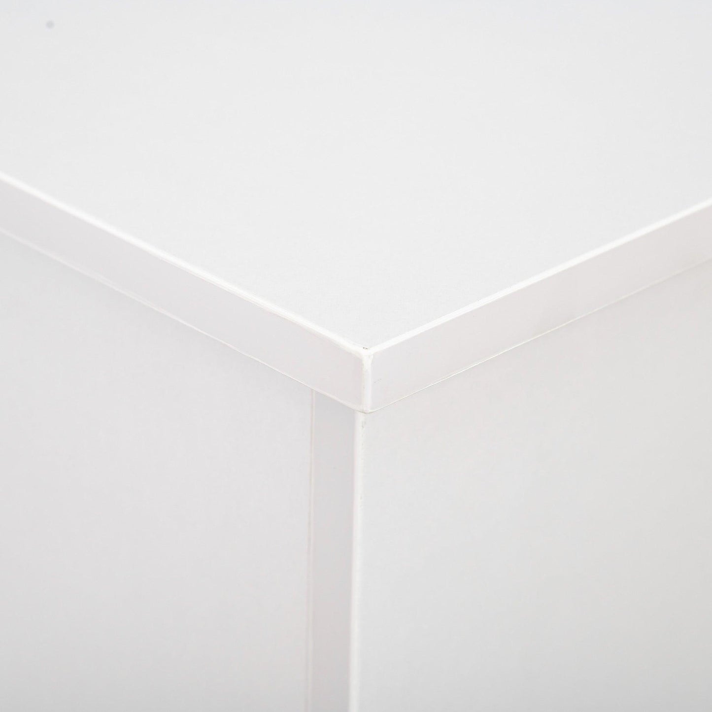 HOMCOM Wooden Storage Box - White - ALL4U RETAILER LTD