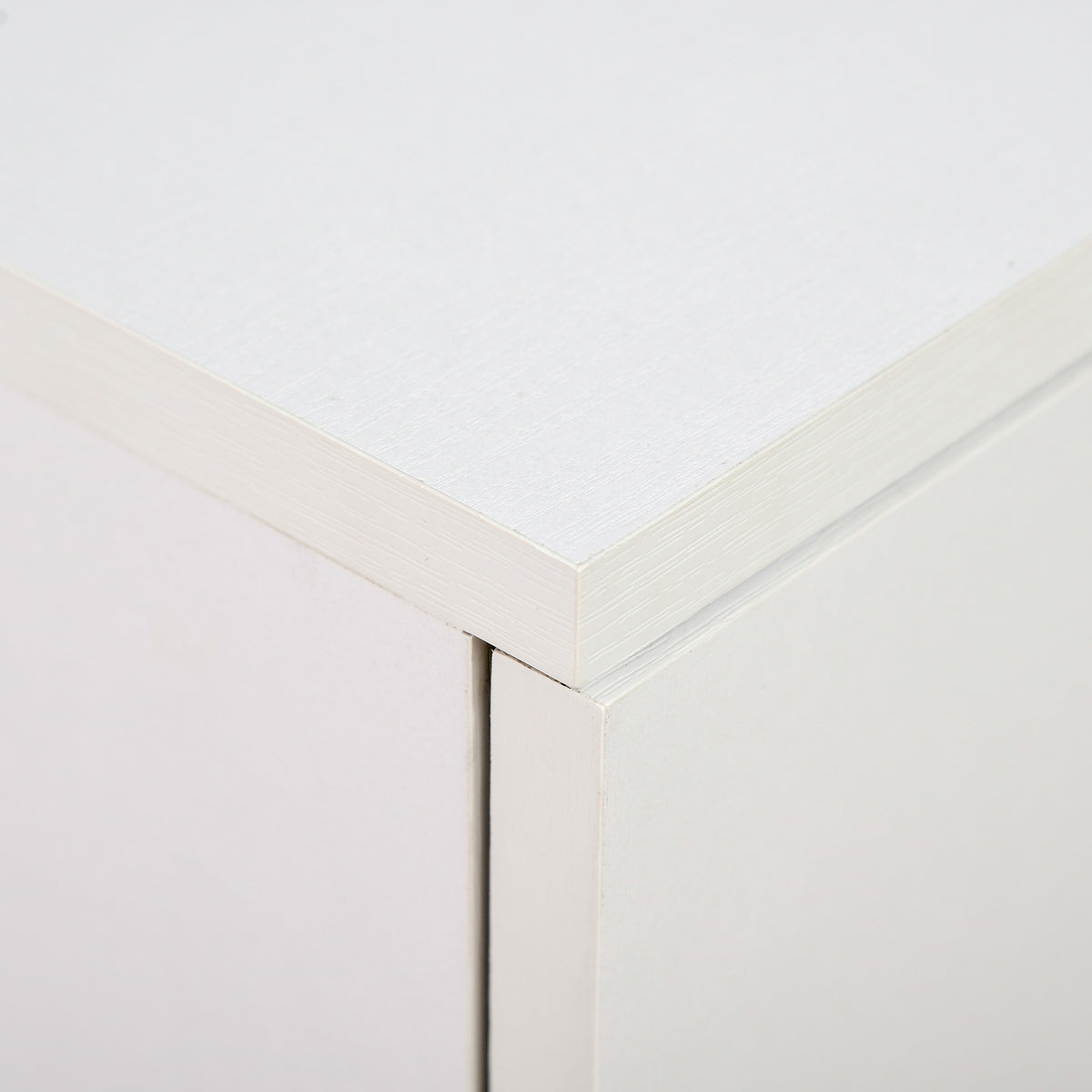 Homcom Mobile Sideboard Cabinet With Two Doors And Internal Shelf White