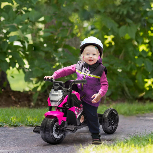 AIYAPLAY 3-in-1 Toddler Trike, Sliding Car, Balance Bike - Pink - ALL4U RETAILER LTD