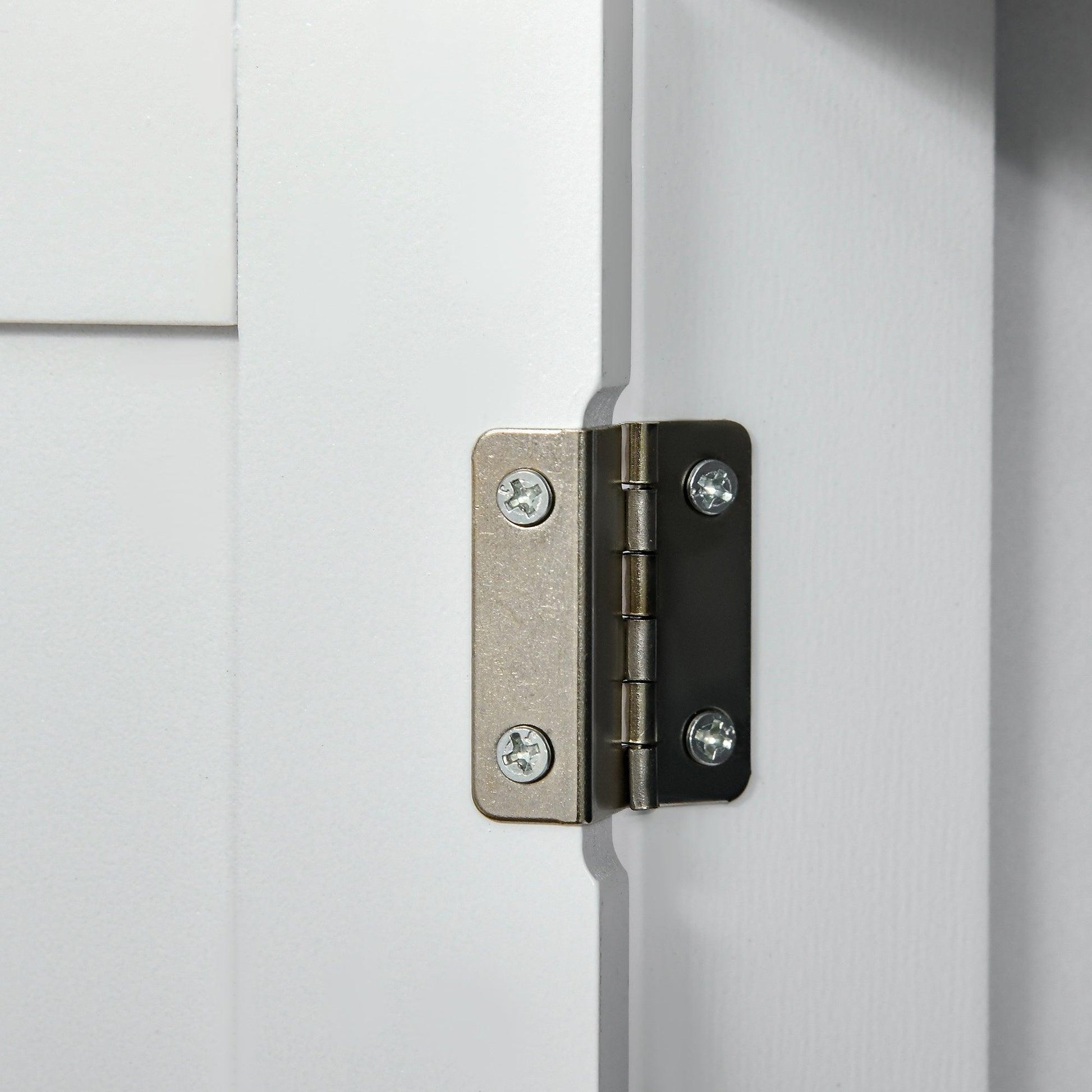 Kleankin Bathroom Storage Cabinet, White, 2 Drawers, Adjustable Shelf - ALL4U RETAILER LTD